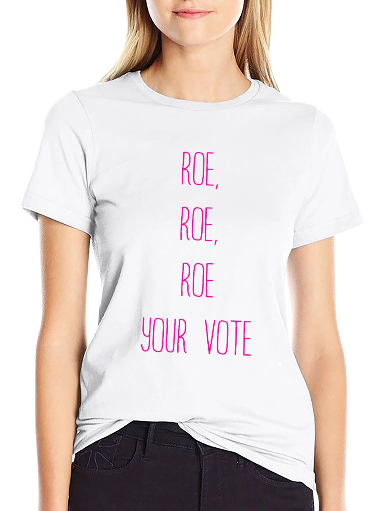 Roe Your Vote Graphic Tee - Black