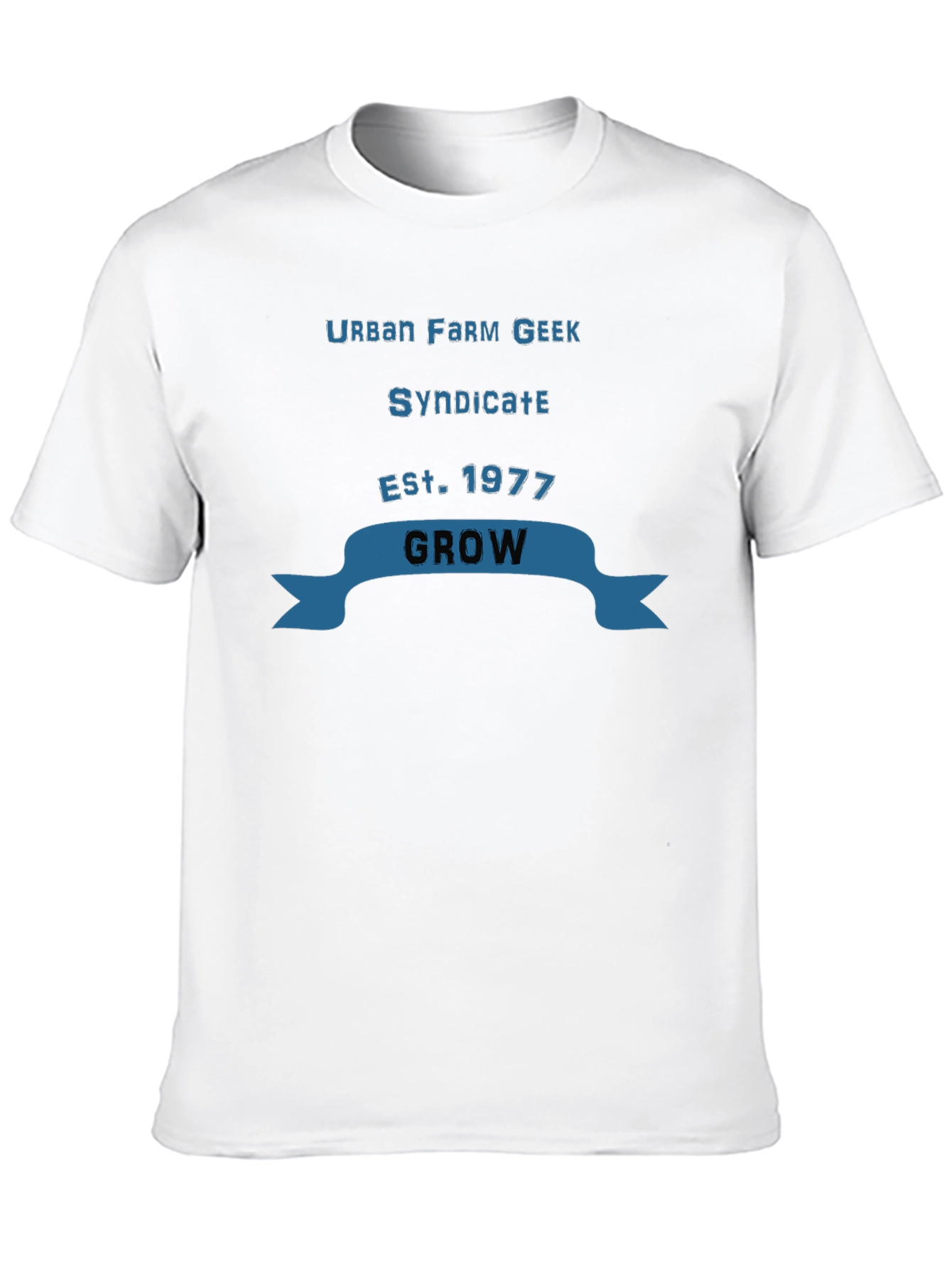 Urban Farm Geek Syndicate Est. 1977 Grow T-Shirt