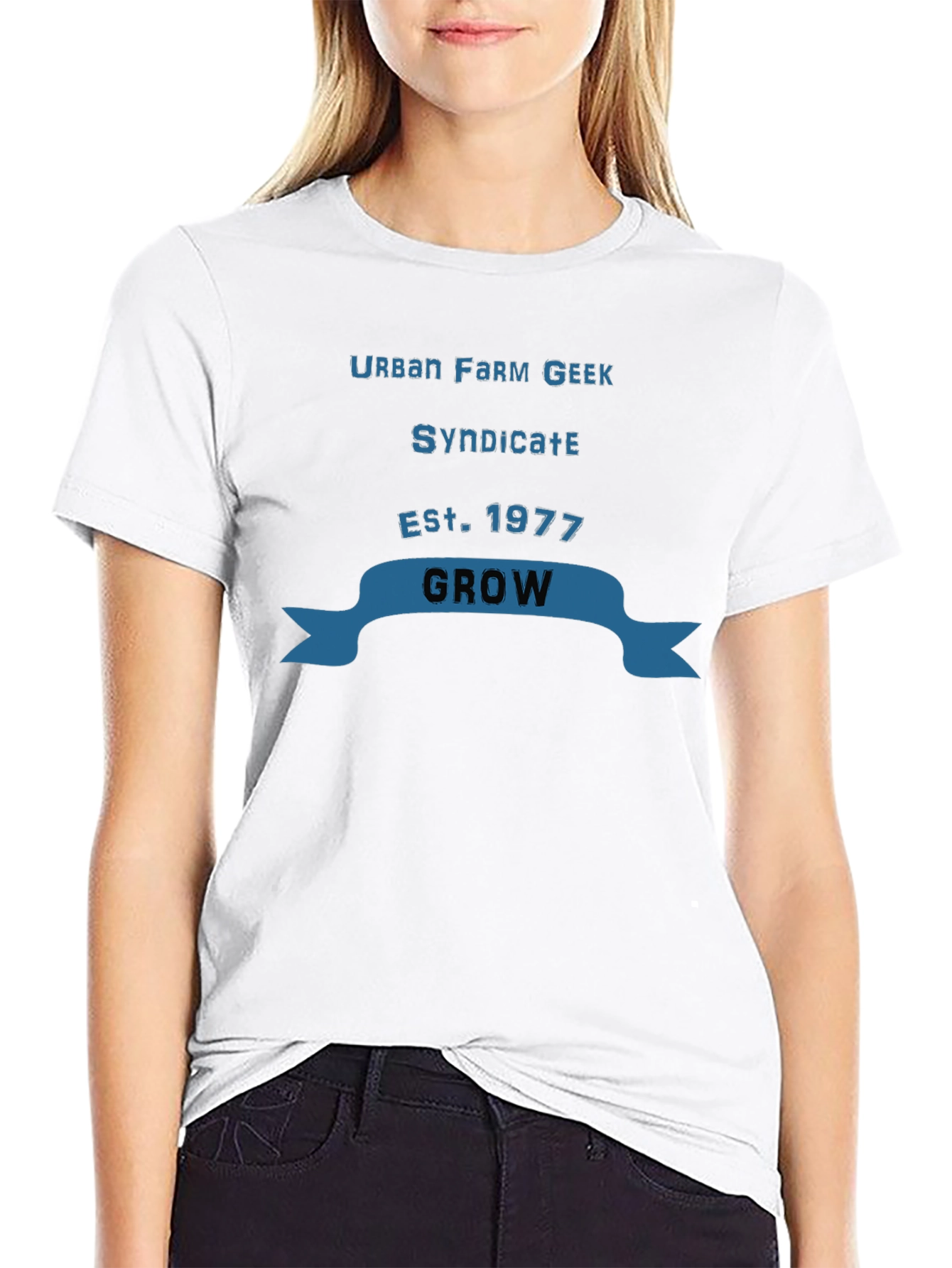 Urban Farm Geek Syndicate Est. 1977 Grow T-Shirt
