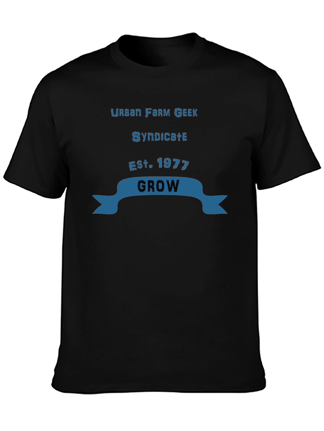 Urban Farm Geek Syndicate Est. 1977 Grow T-Shirt