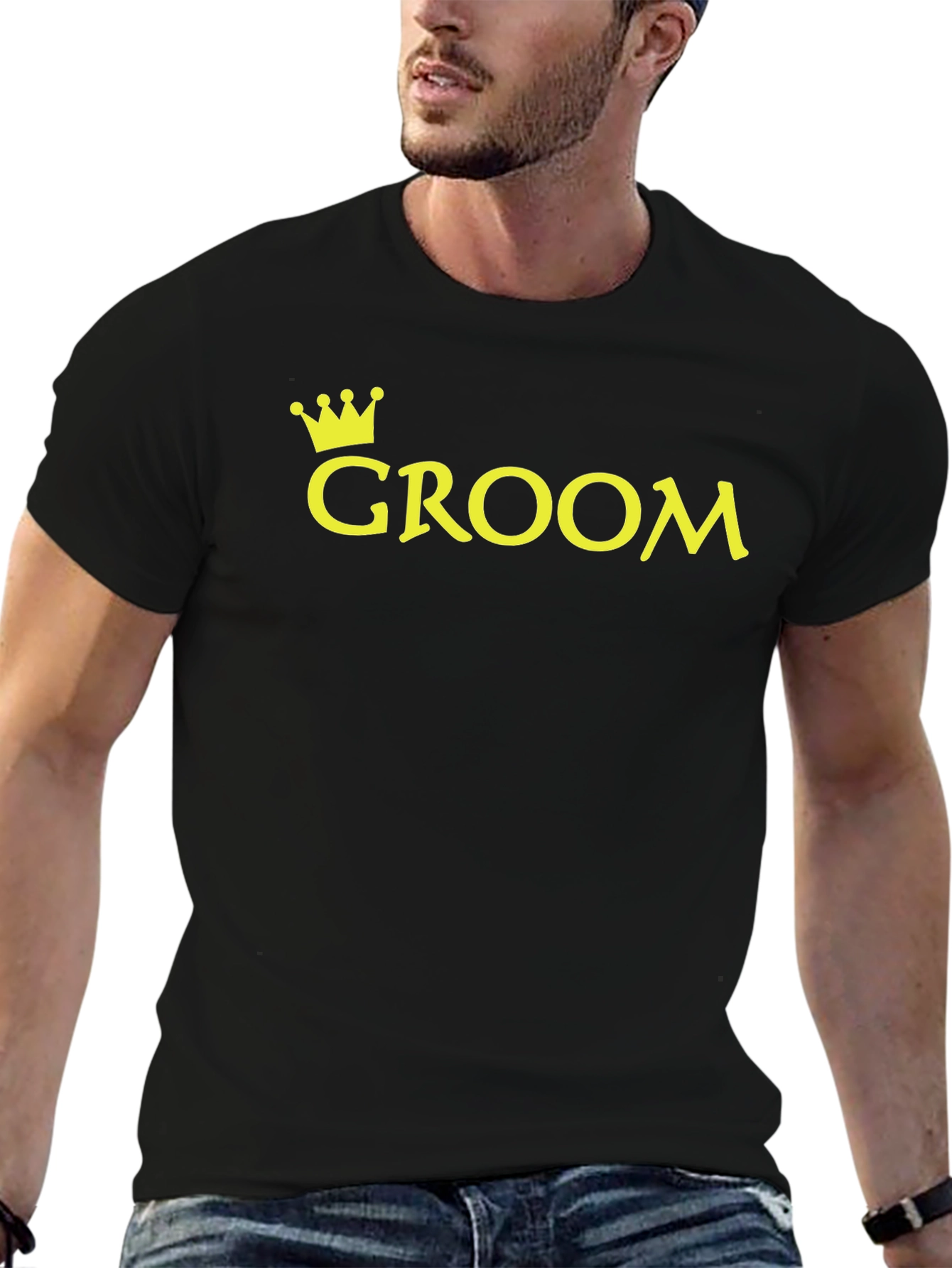 Groom T-Shirt - Stylish Wedding Party Apparel