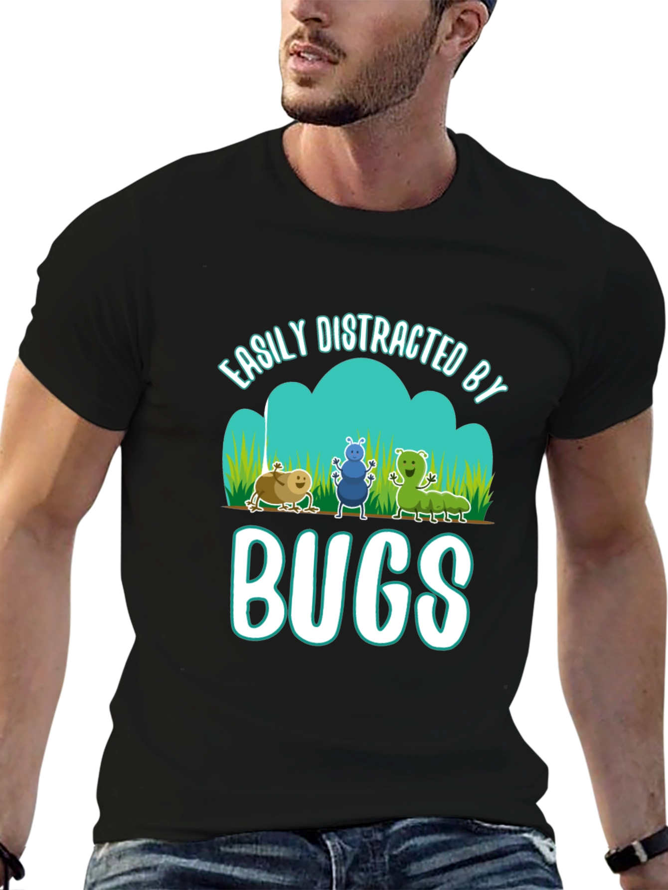 Easily Distracted By Bugs T-Shirt