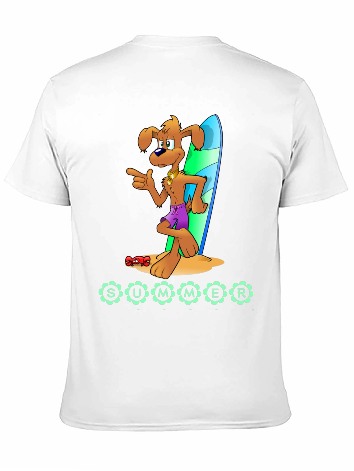 Summer Surf Dog T-Shirt
