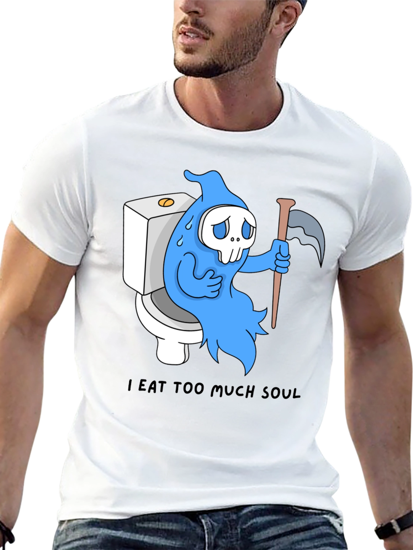 I Eat Too Much Soul Graphic T-Shirt