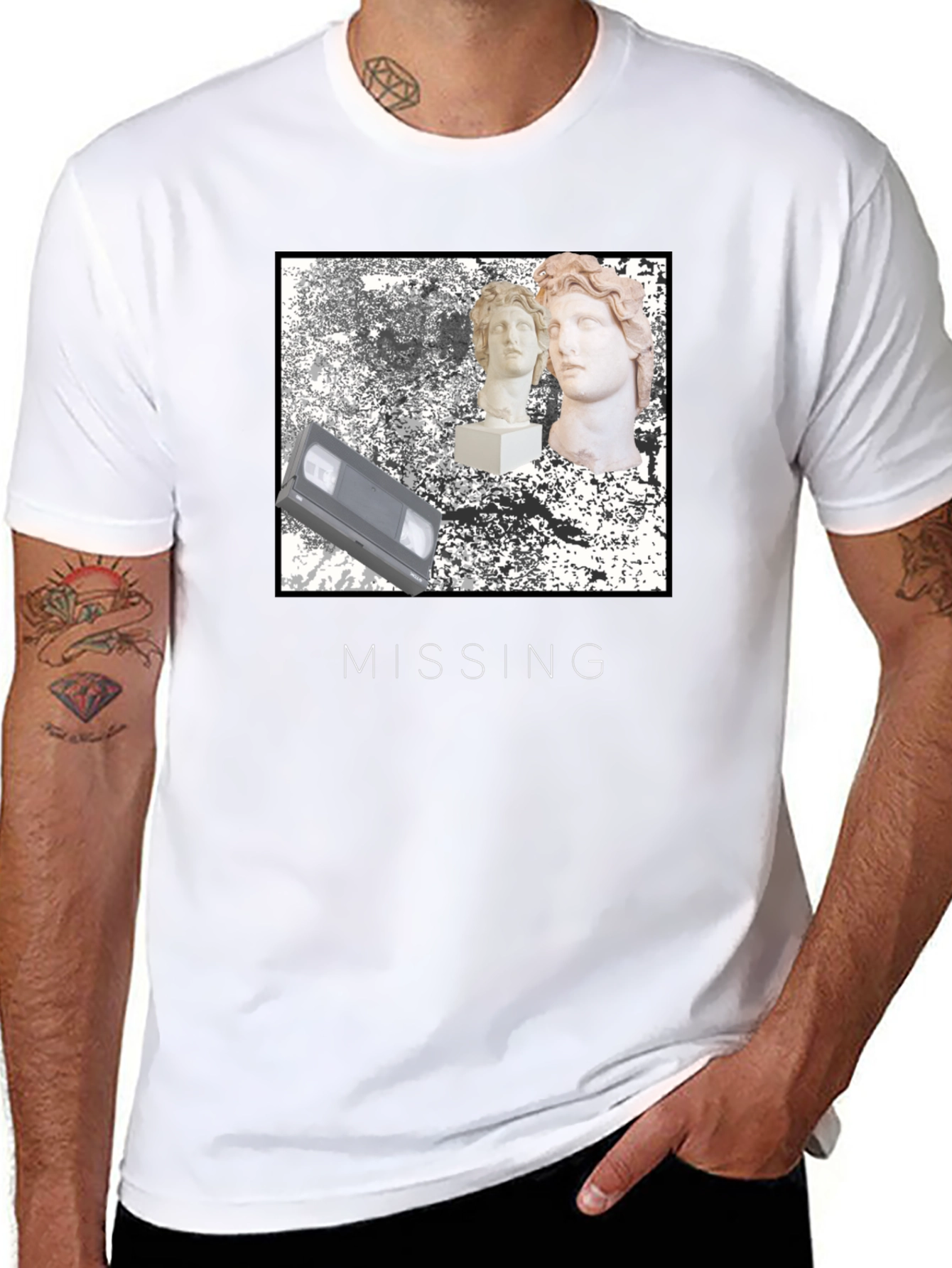 Missing VHS Tape T-Shirt