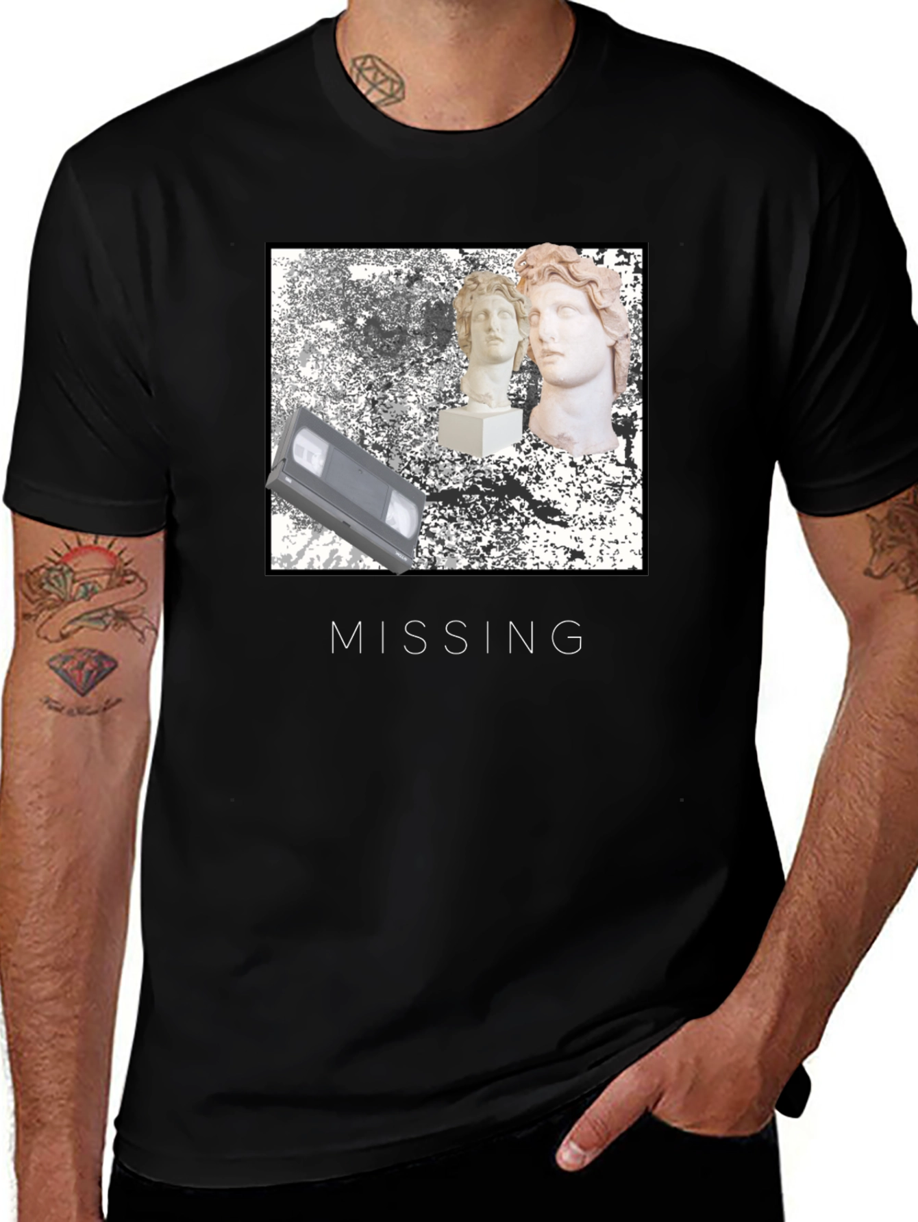 Missing VHS Tape T-Shirt