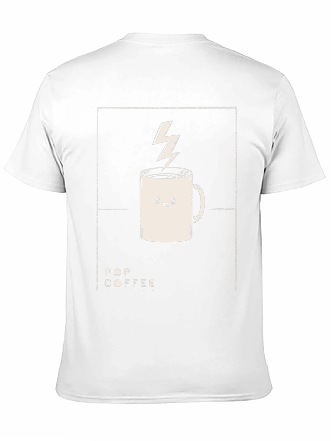 Pop Coffee T-Shirt - Lightning Mug Graphic Tee