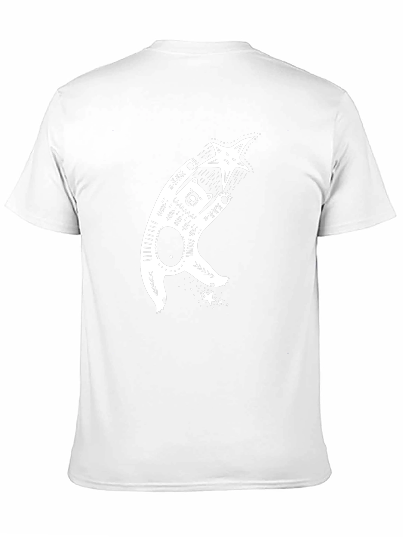 Stylized Bear Graphic Tee