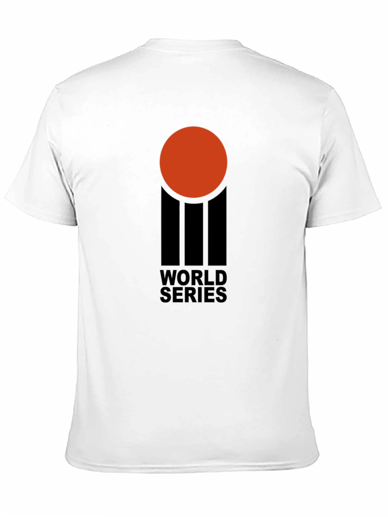 Retro World Series Graphic T-Shirt - Black