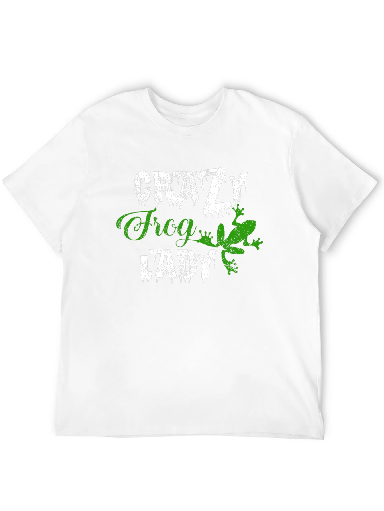 Crazy Frog Lady Graphic T-Shirt