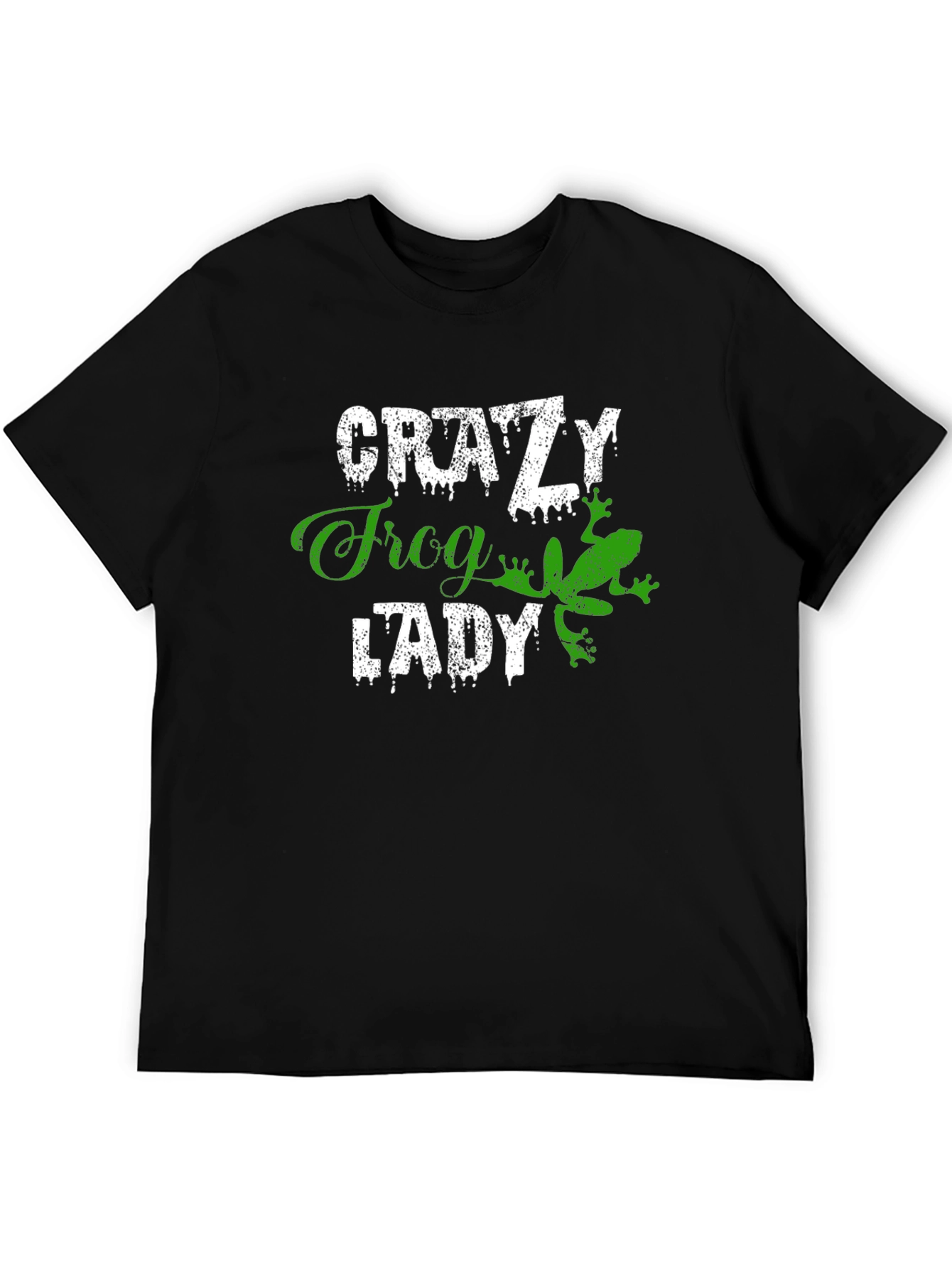 Crazy Frog Lady Graphic T-Shirt