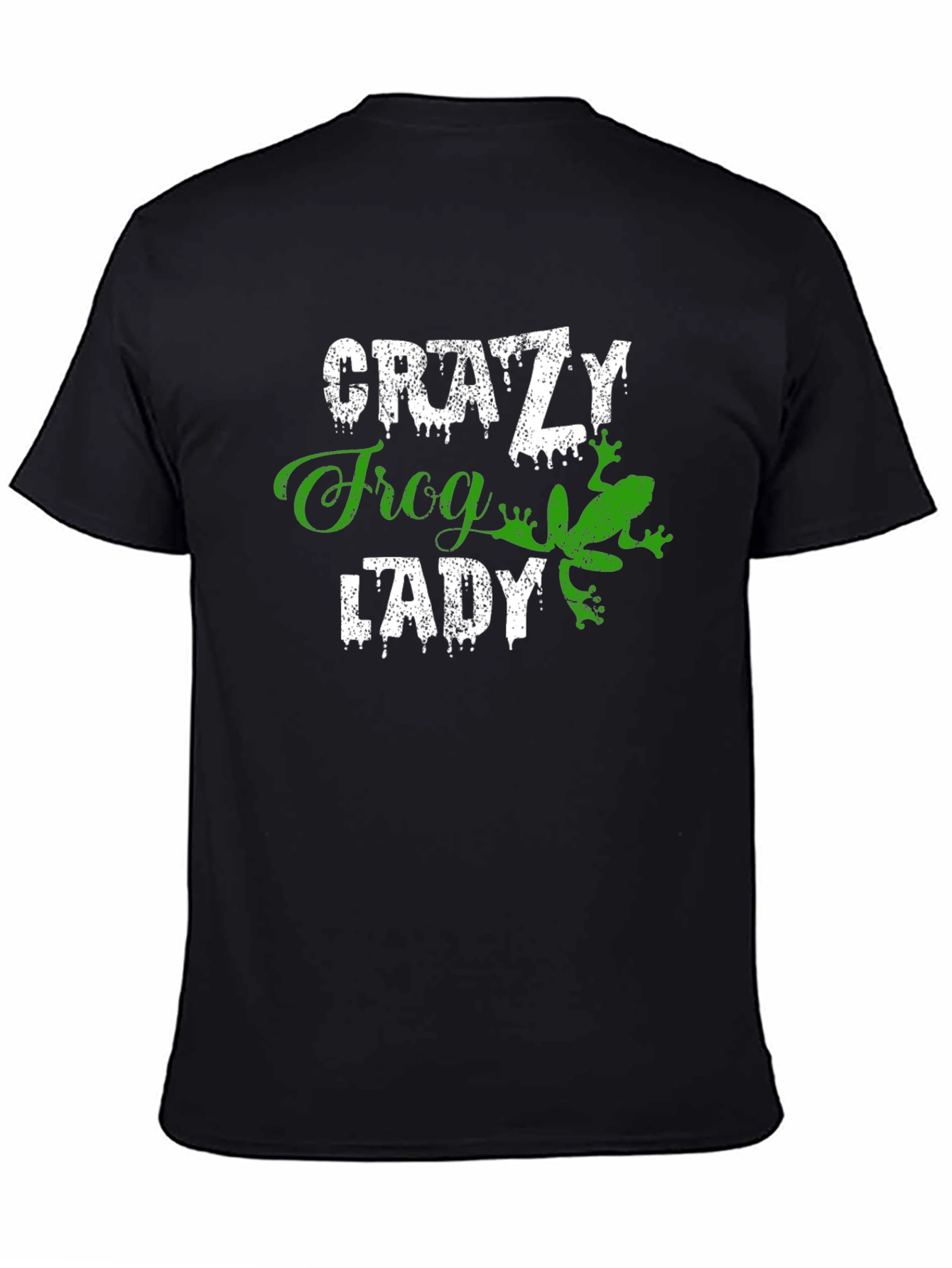 Crazy Frog Lady Graphic T-Shirt