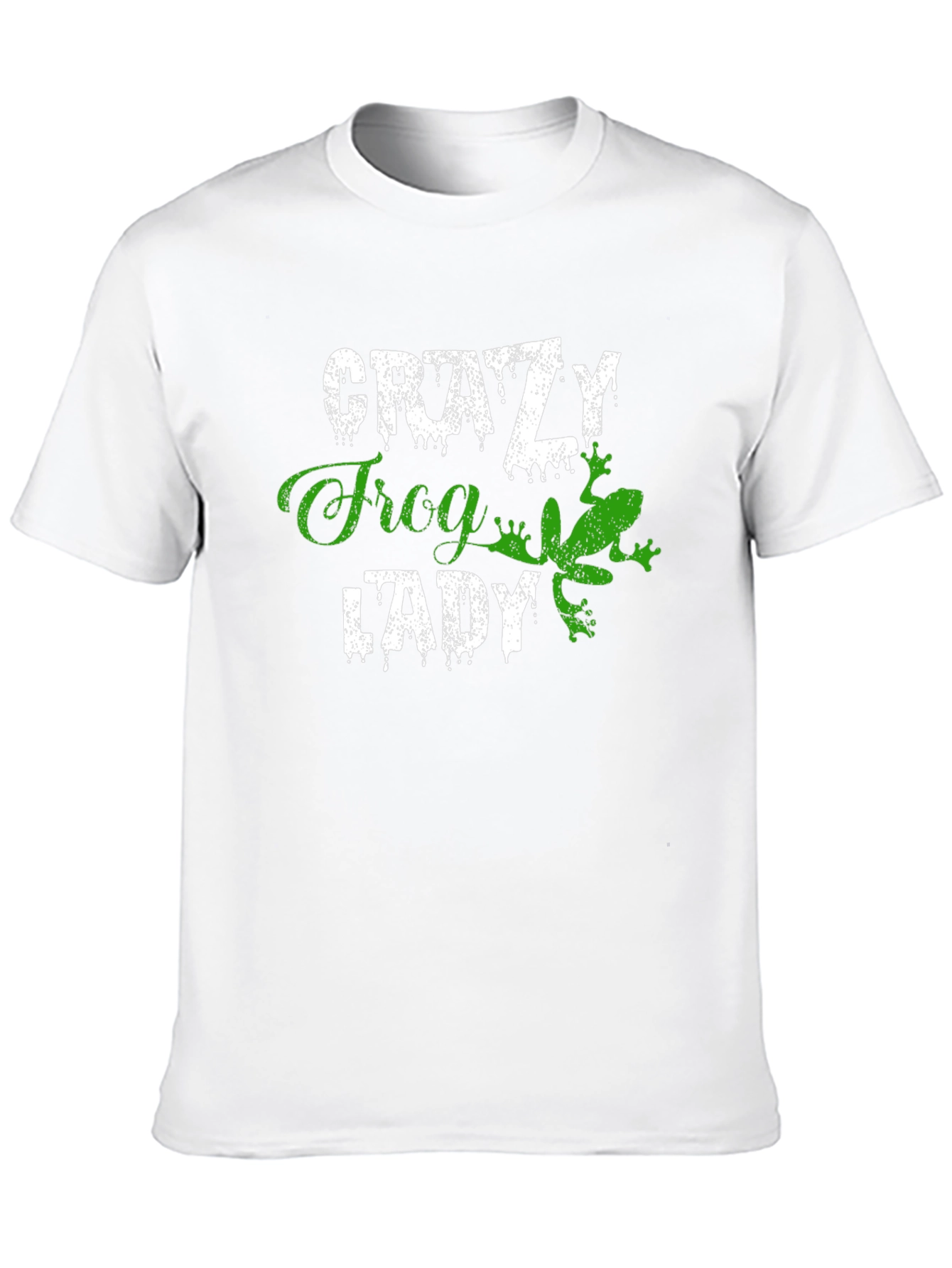 Crazy Frog Lady Graphic T-Shirt