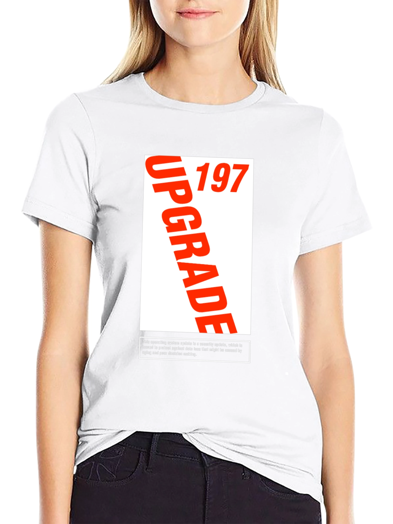 Upgrade 197 Graphic Tee - Security Update Design