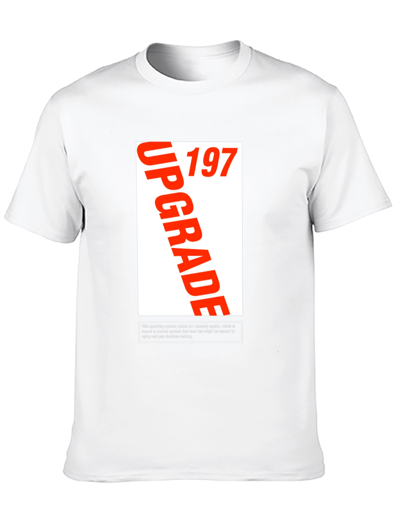 Upgrade 197 Graphic Tee - Security Update Design