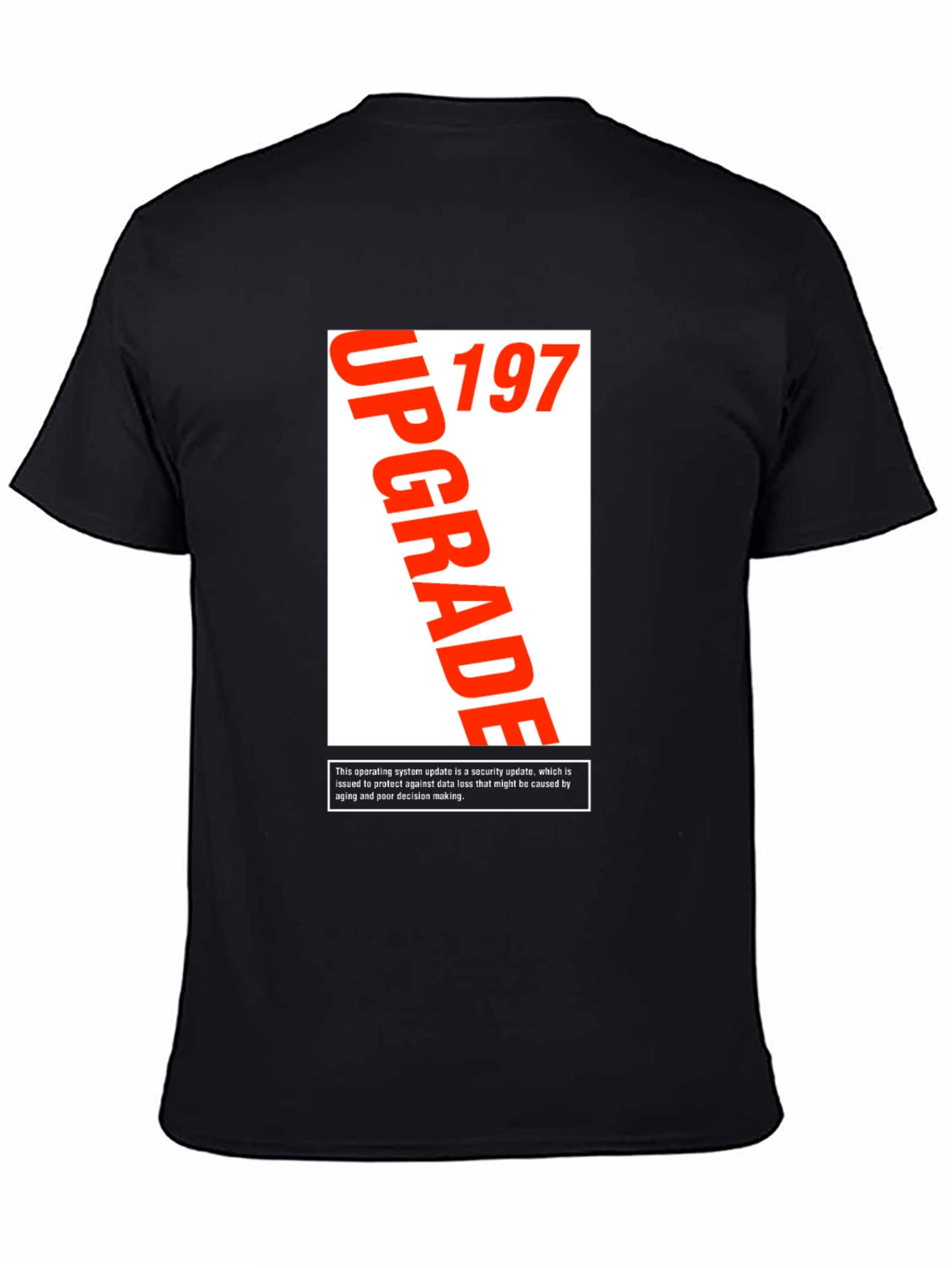 Upgrade 197 Graphic Tee - Security Update Design
