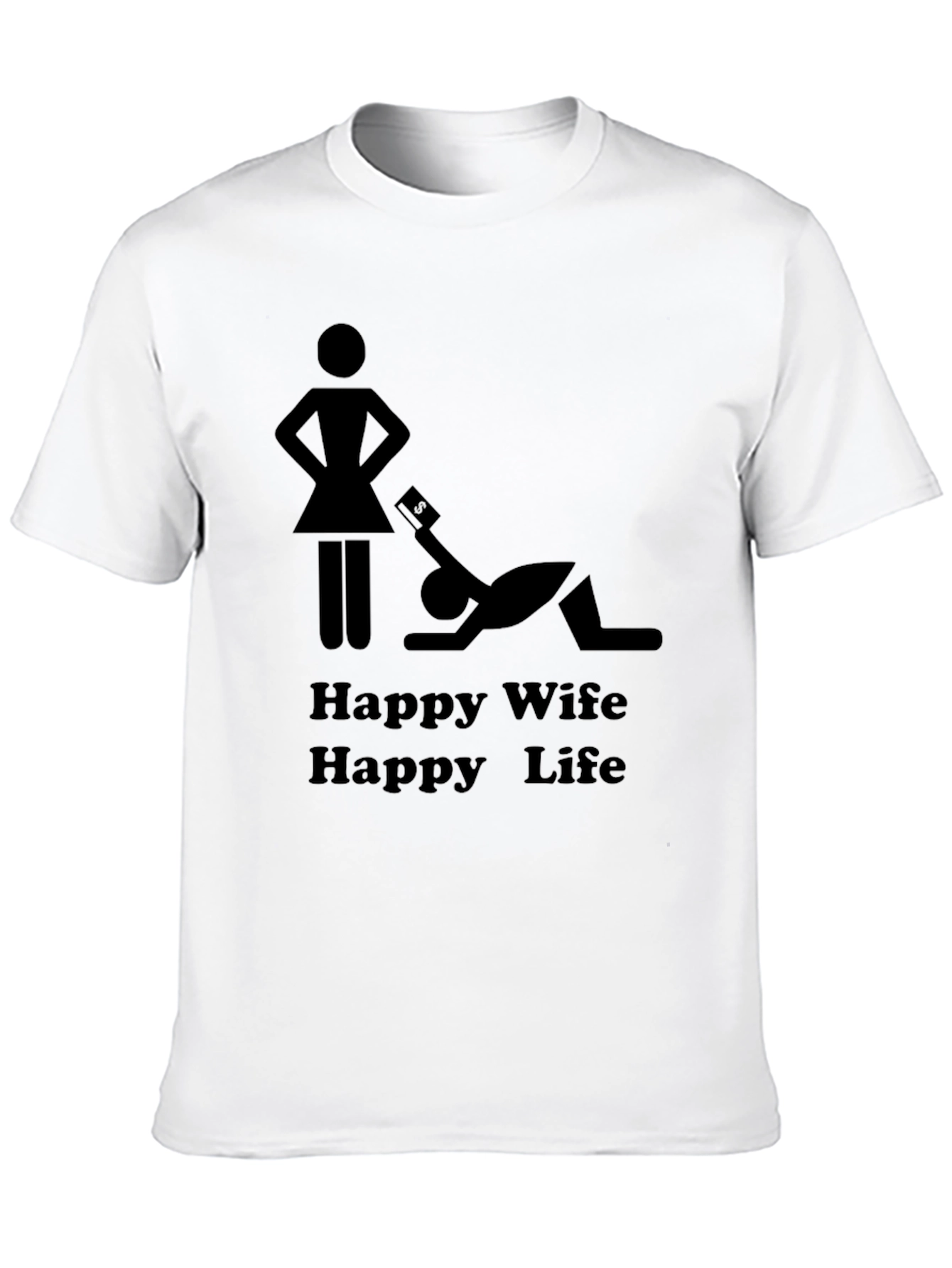 Happy Wife Happy Life Graphic Tee