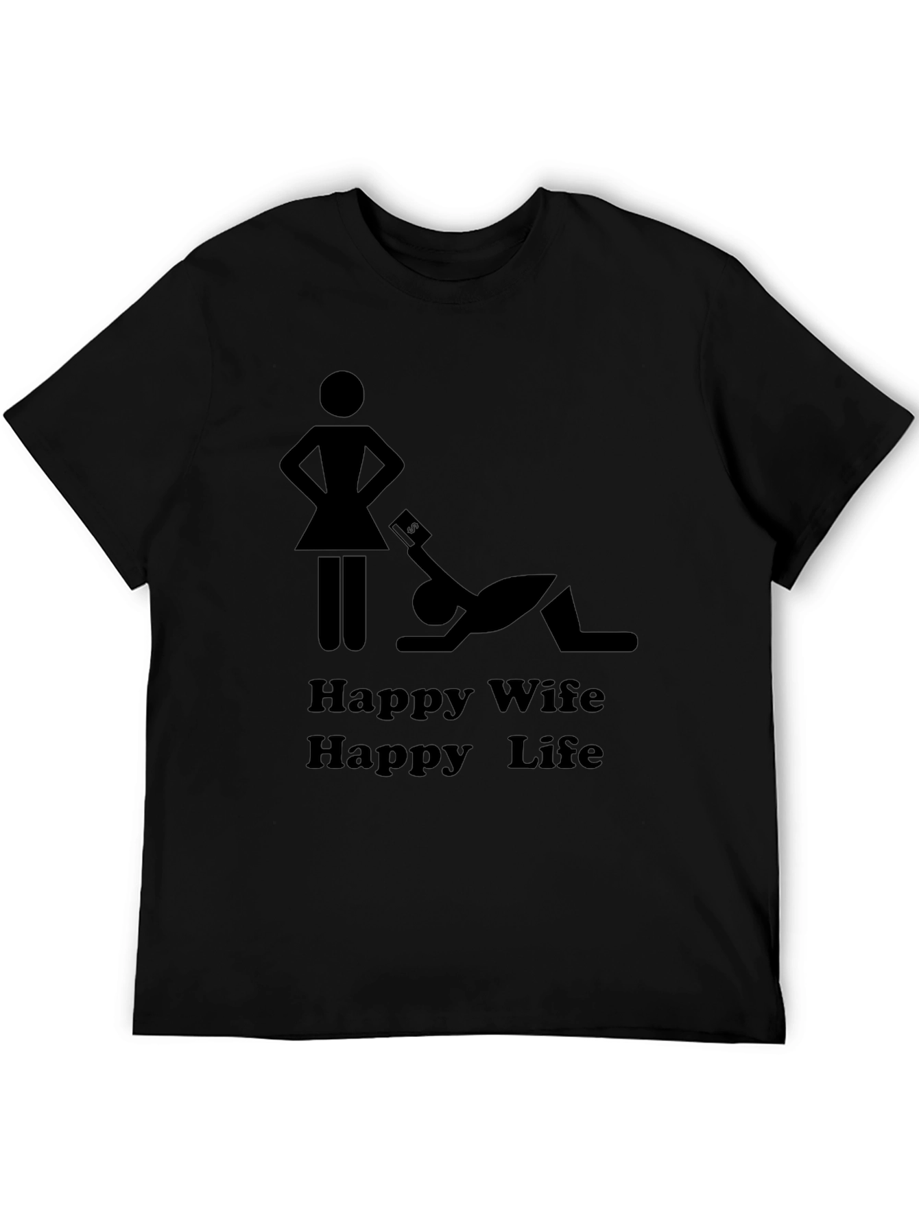 Happy Wife Happy Life Graphic Tee