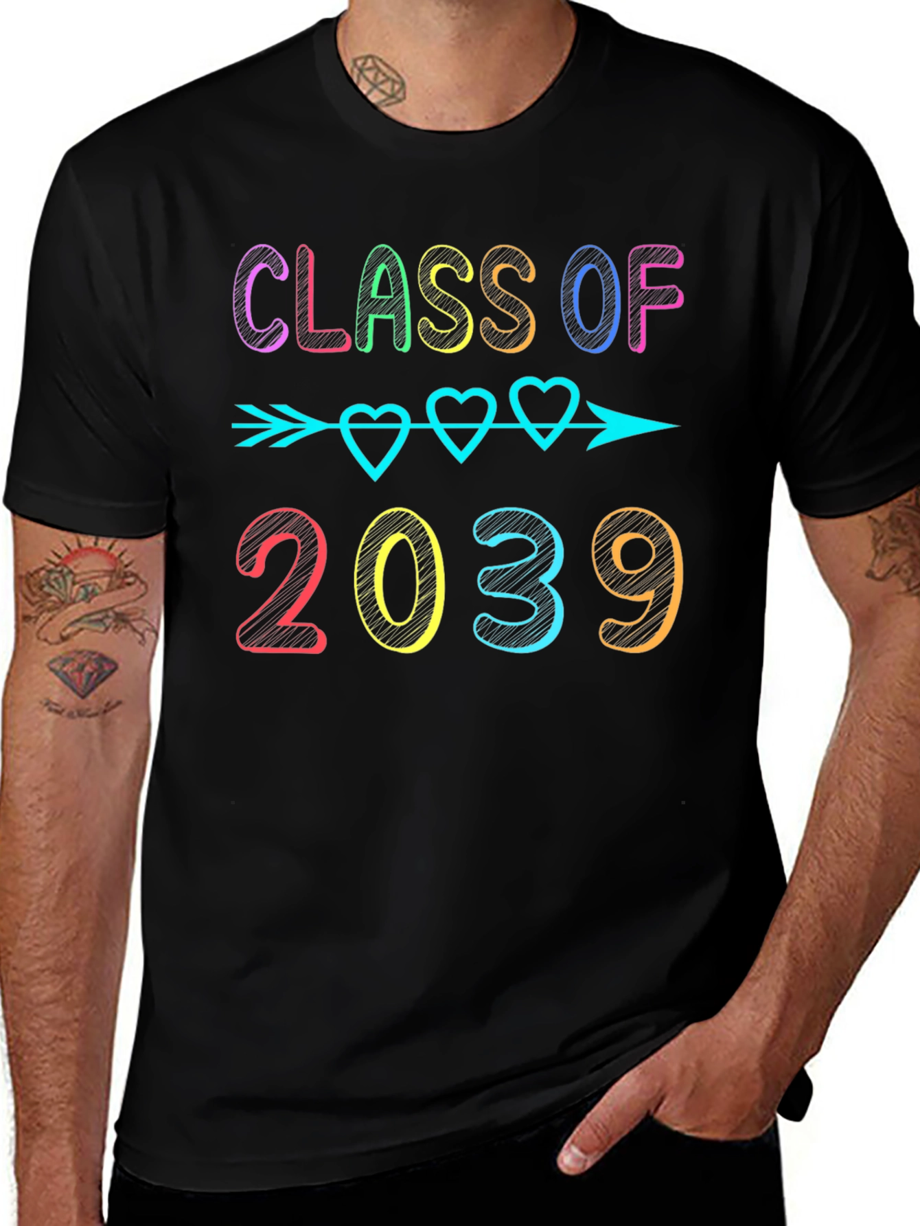 Class of 2039 T-Shirt Graduation Tee