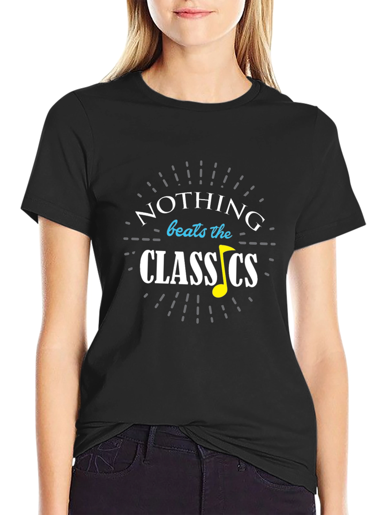 Nothing Beats the Classics Black T-Shirt