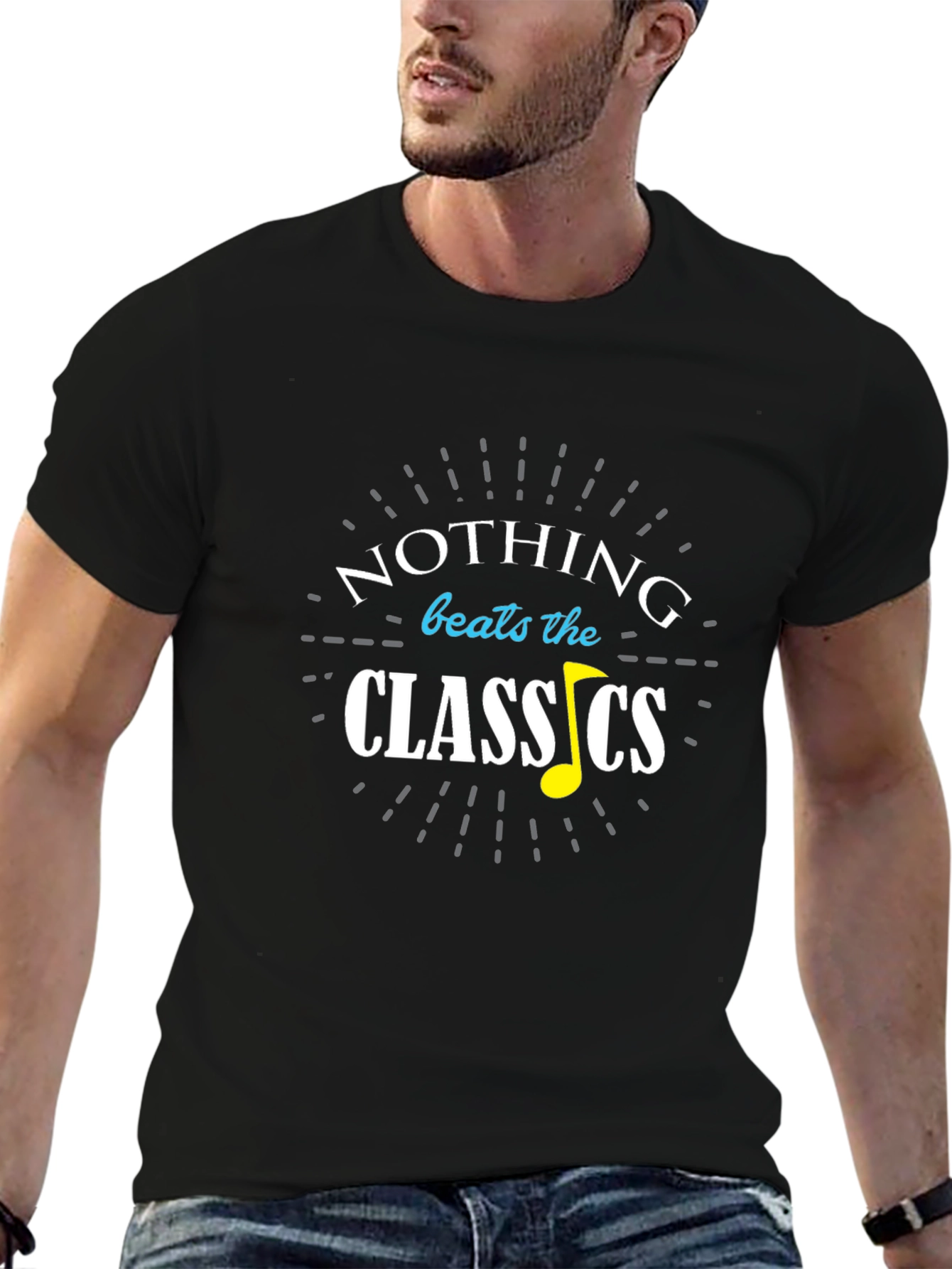 Nothing Beats the Classics Black T-Shirt