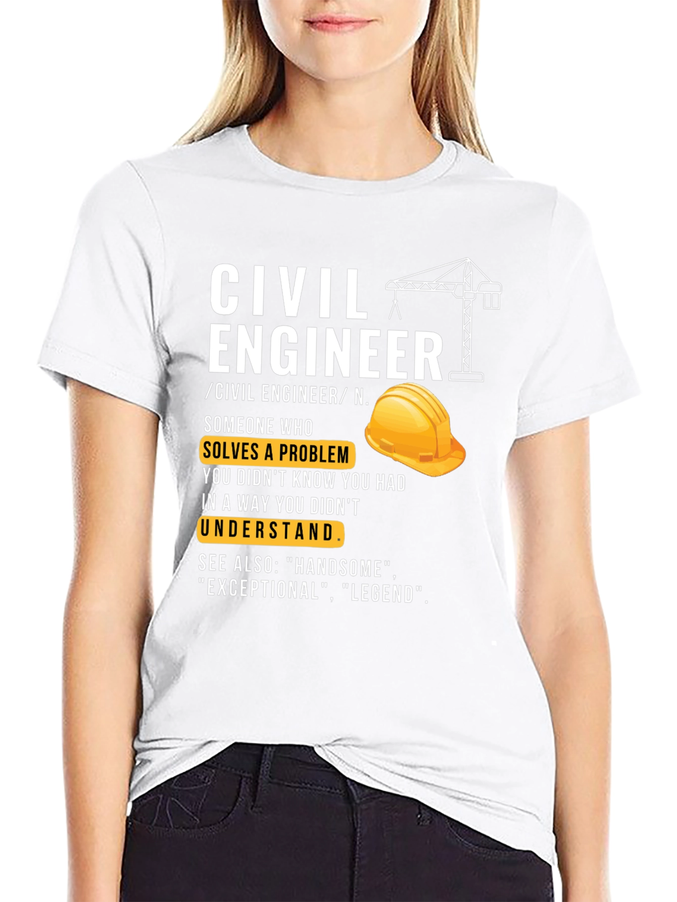Civil Engineer Definition Graphic Tee