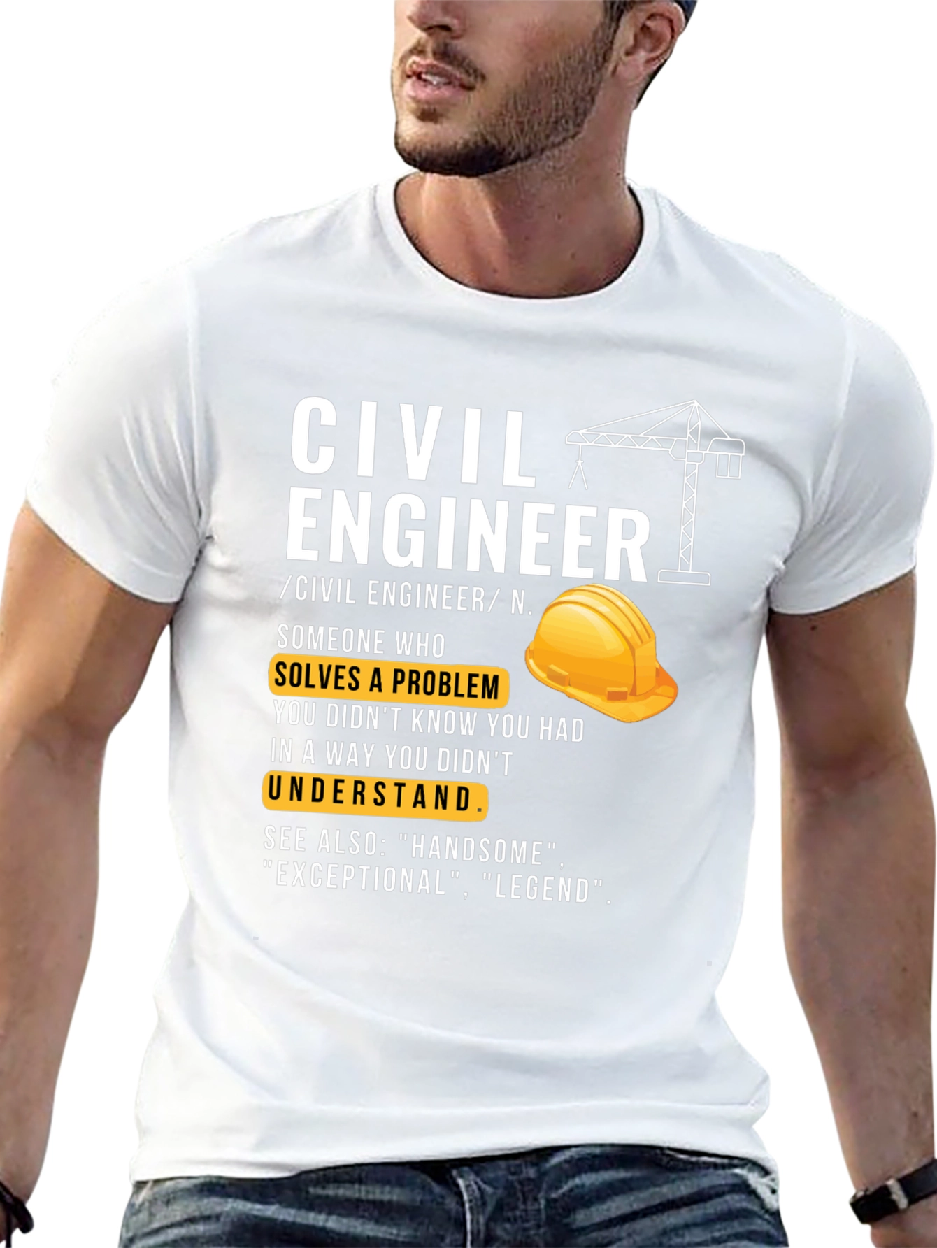 Civil Engineer Definition Graphic Tee