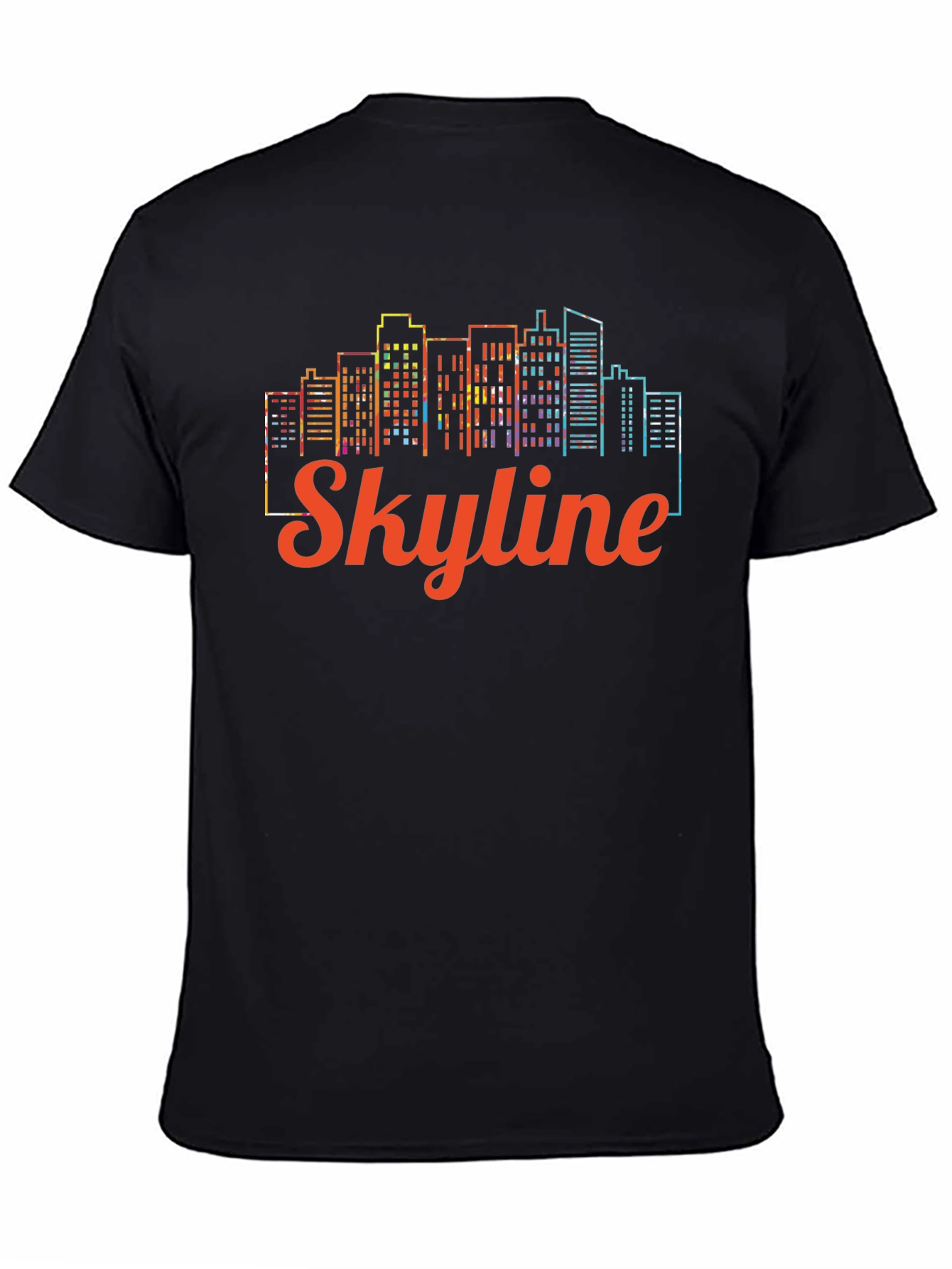 Colorful Skyline Graphic Tee