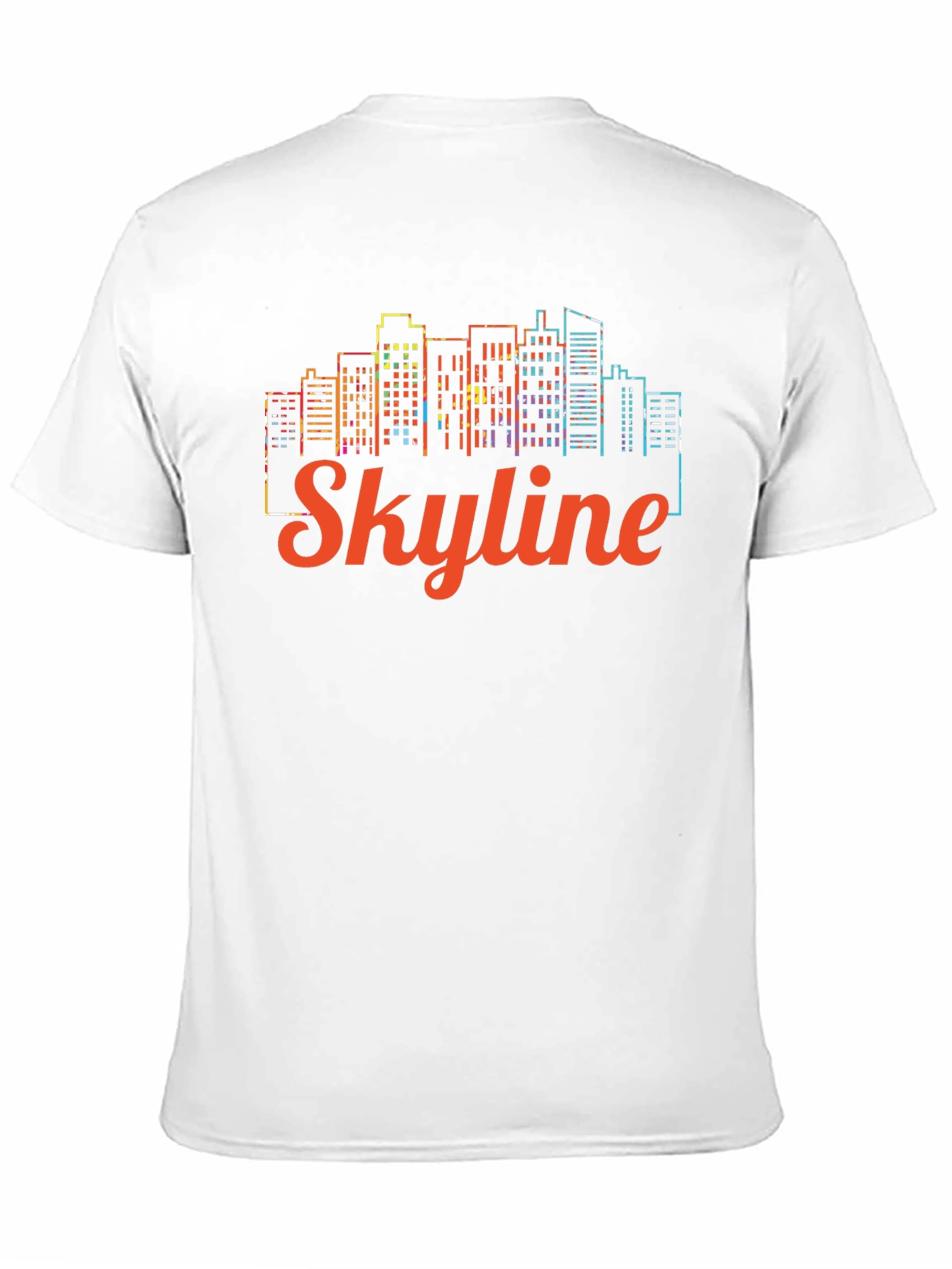 Colorful Skyline Graphic Tee