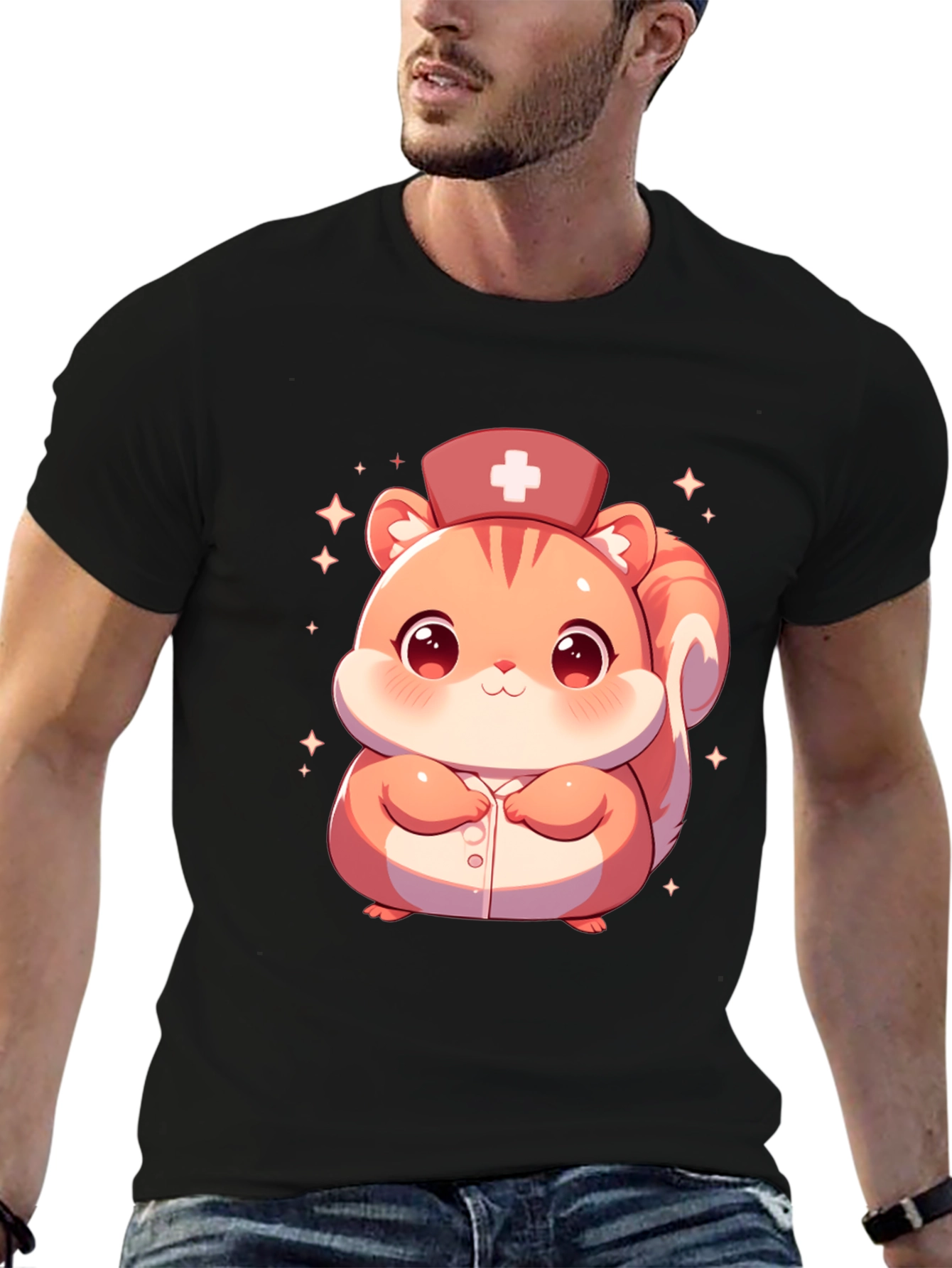 Cute Nurse Squirrel T-Shirt