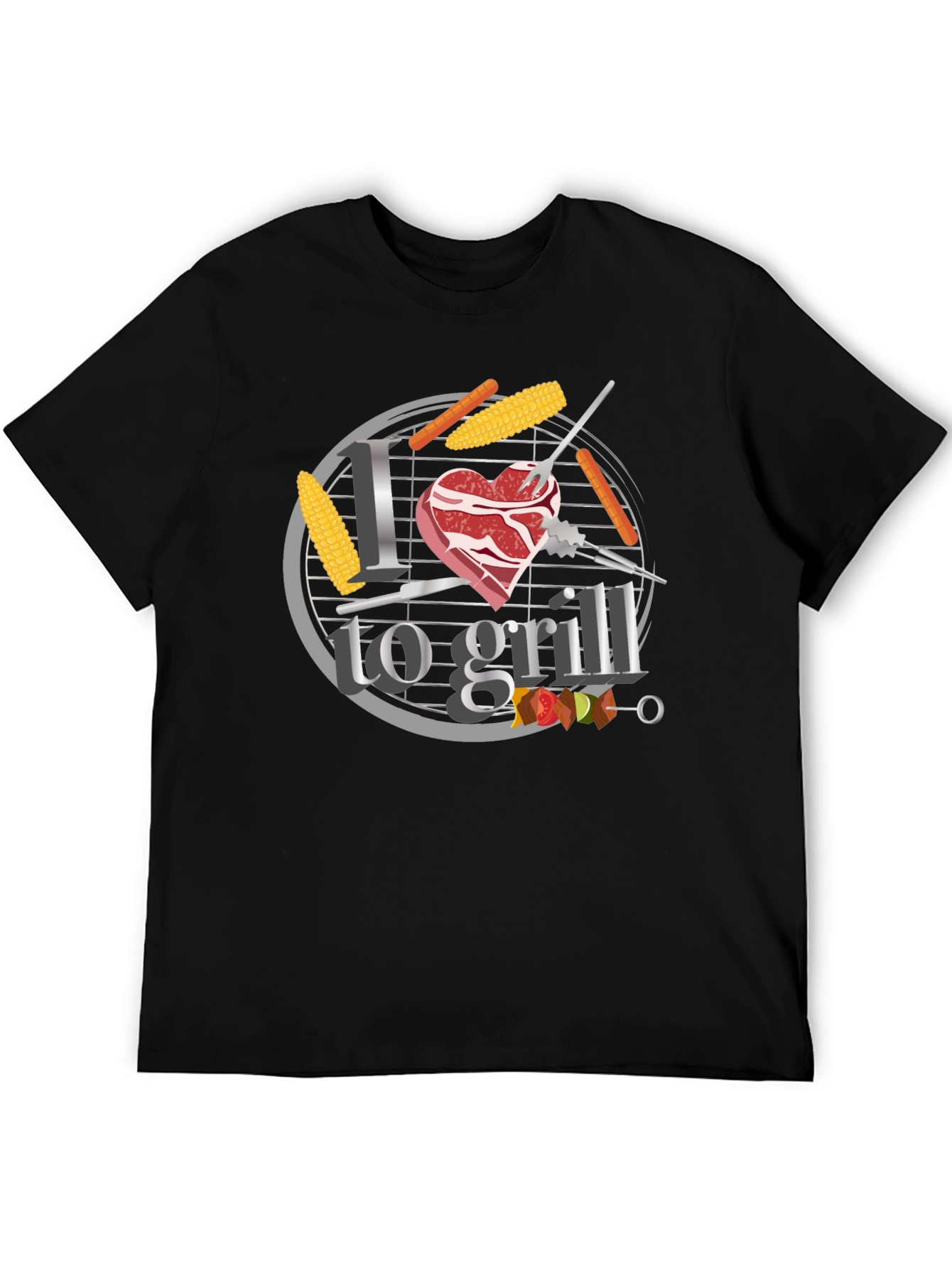 I Heart to Grill BBQ T-Shirt