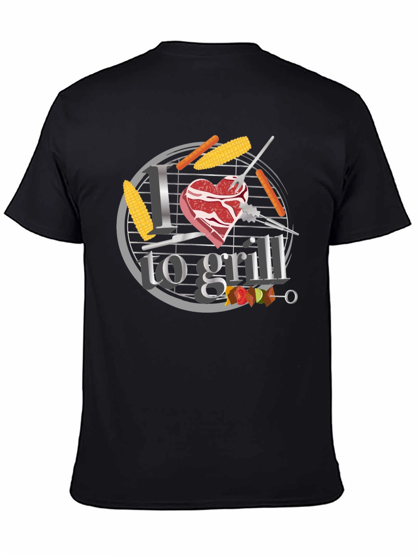 I Heart to Grill BBQ T-Shirt