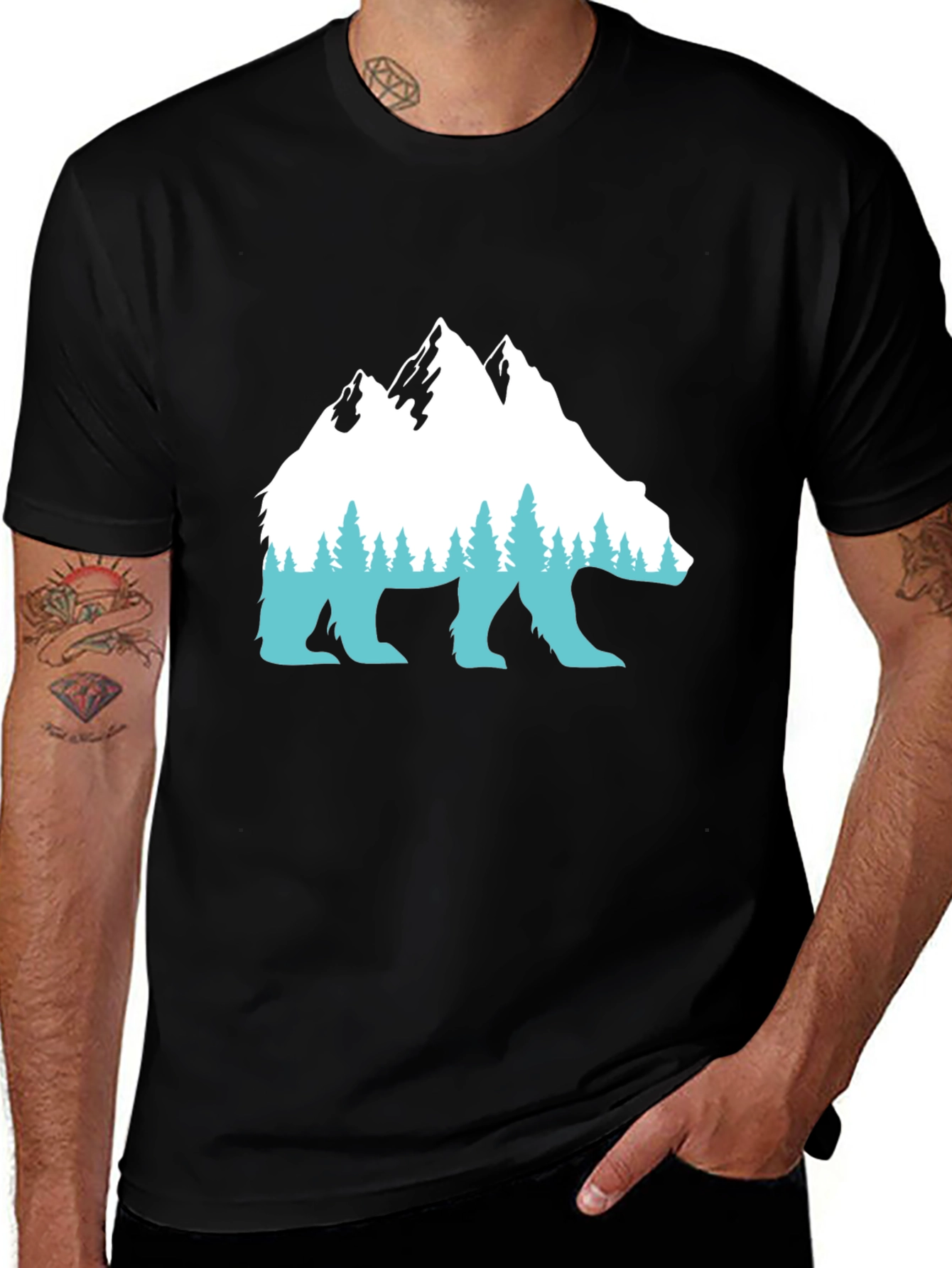 Mountain Bear Graphic Tee