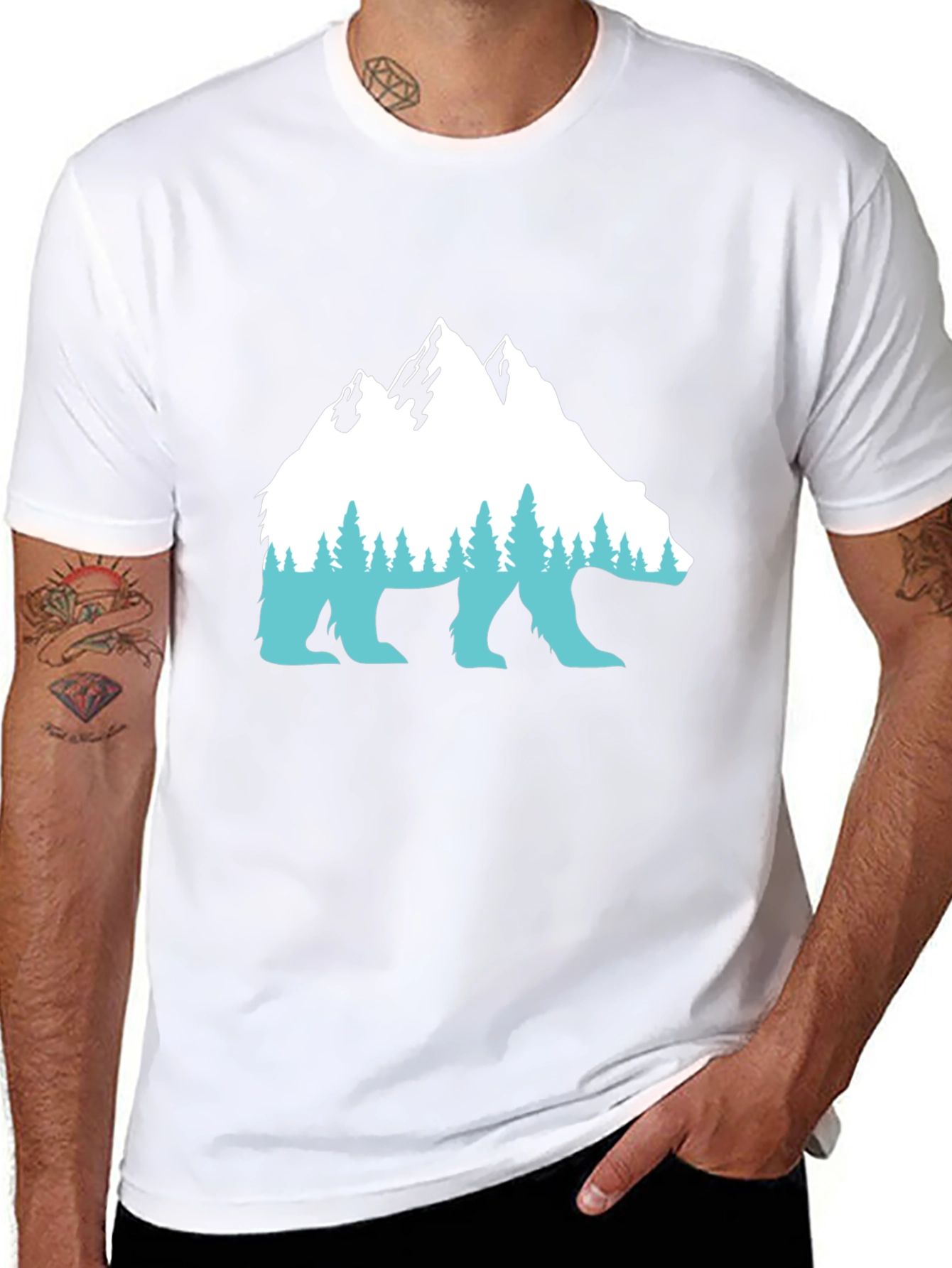 Mountain Bear Graphic Tee