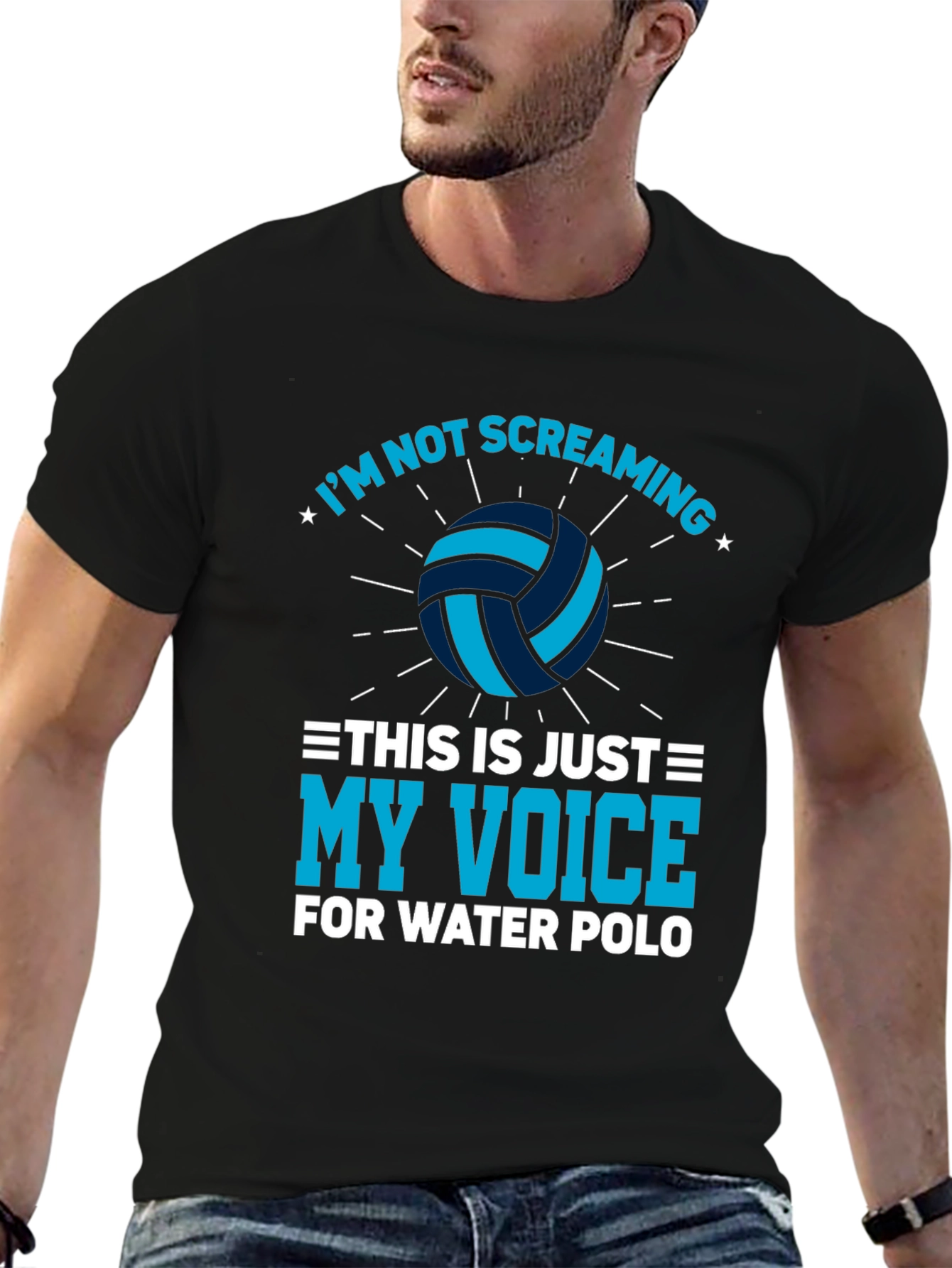 Water Polo Voice T-Shirt - Funny Player Tee