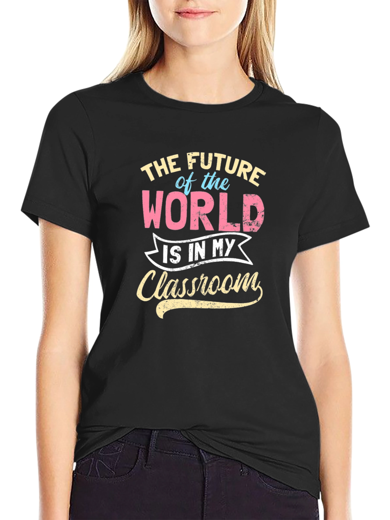Future of the World Teacher Graphic Tee