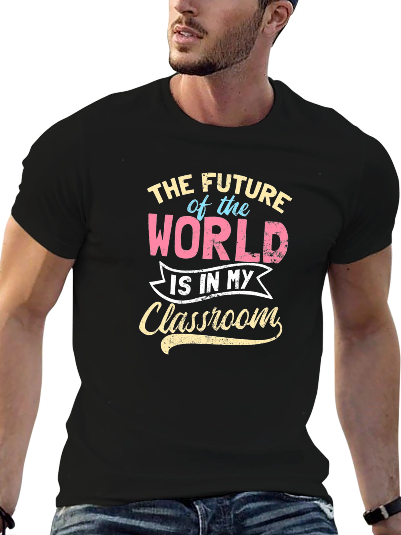 Future of the World Teacher Graphic Tee