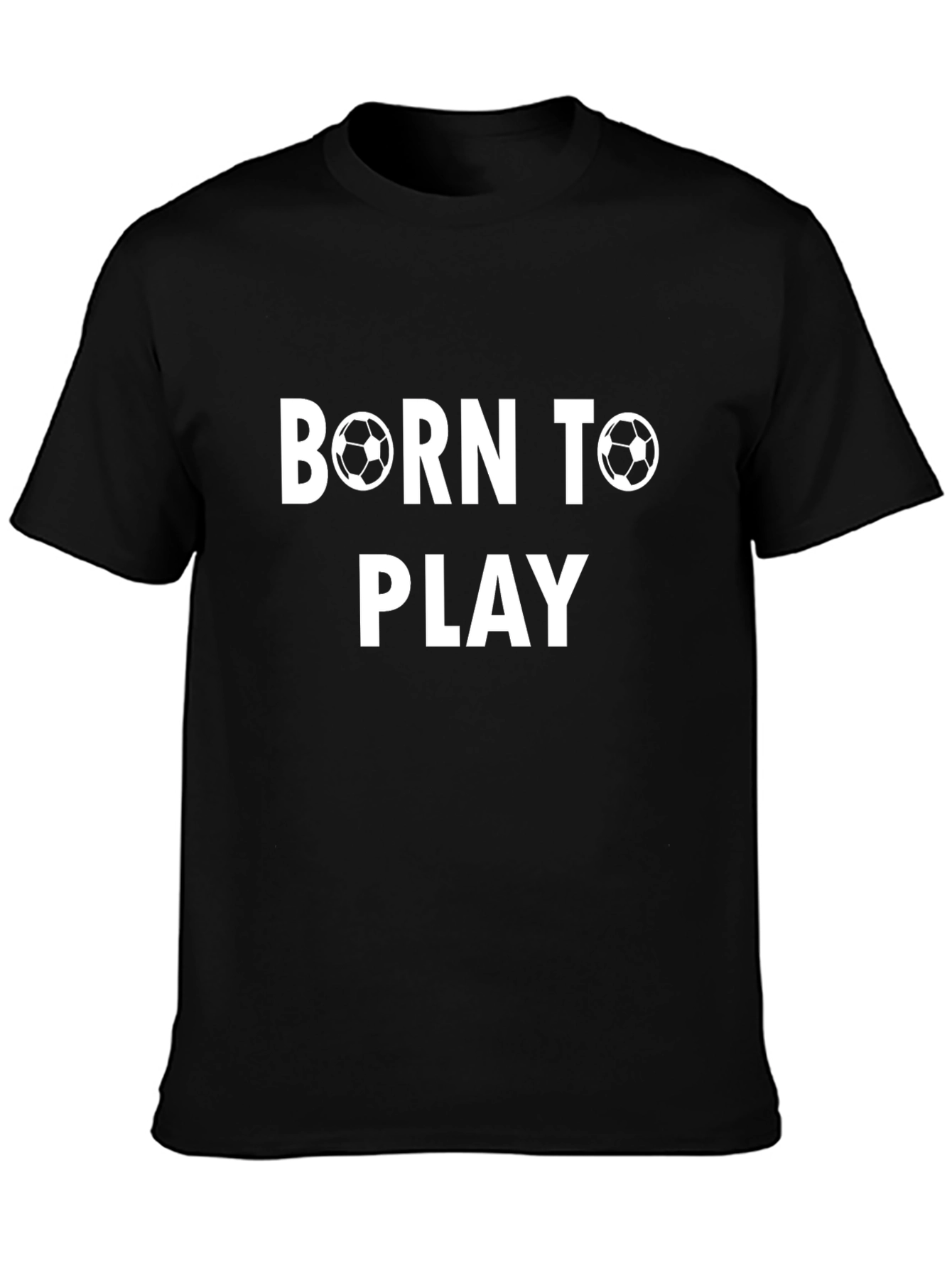 Born To Play Soccer Graphic Tee