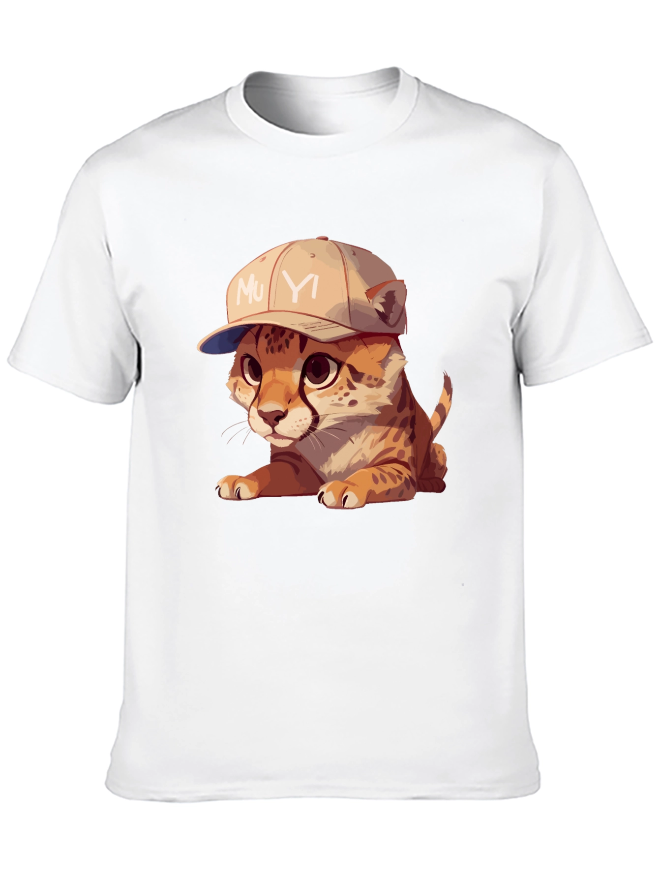 Cool Cub Tee: Cheetah in a Baseball Cap