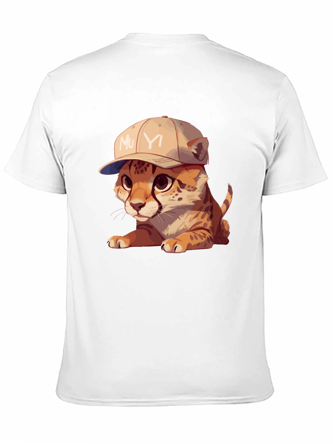 Cool Cub Tee: Cheetah in a Baseball Cap