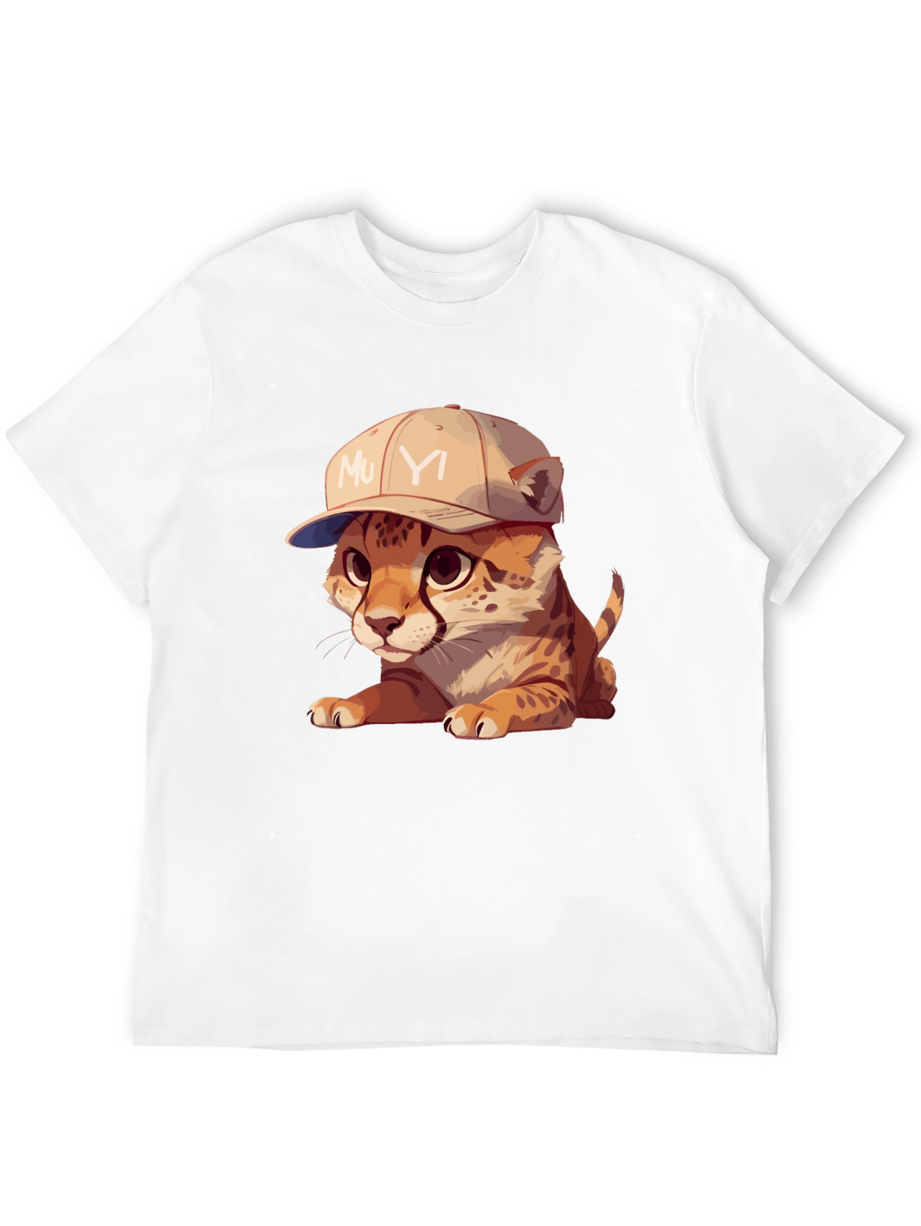 Cool Cub Tee: Cheetah in a Baseball Cap