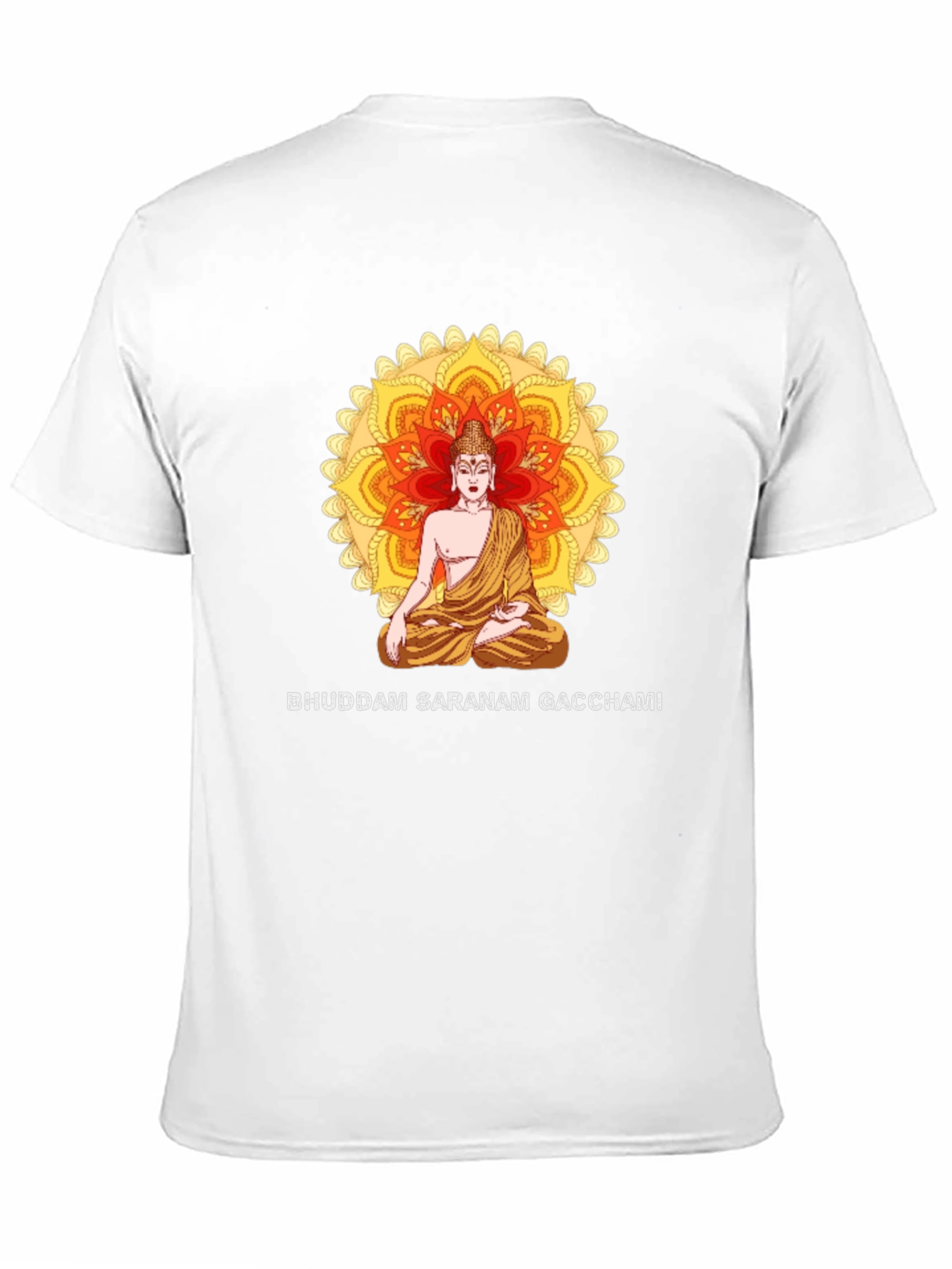 Buddham Saranam Gacchami Black T-Shirt