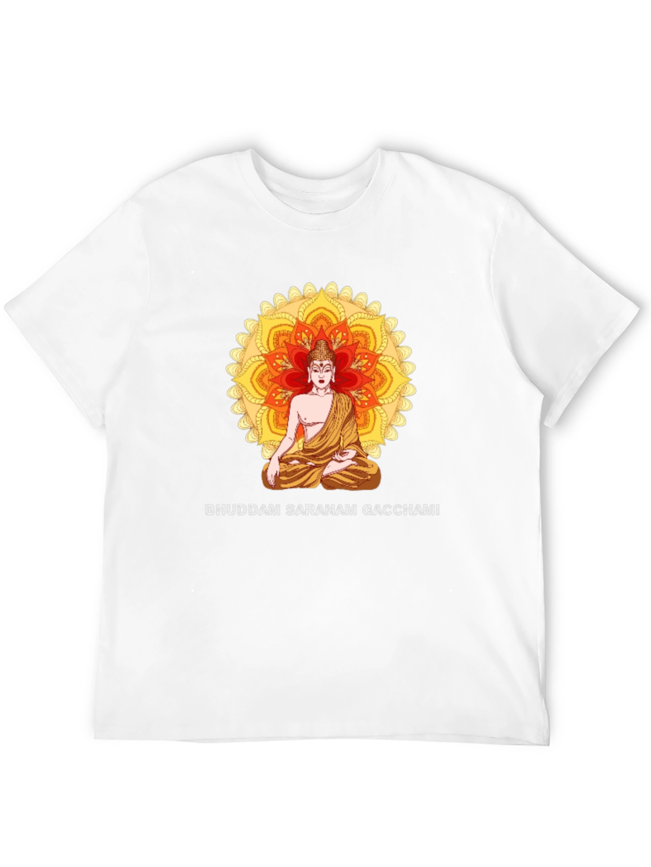 Buddham Saranam Gacchami Black T-Shirt