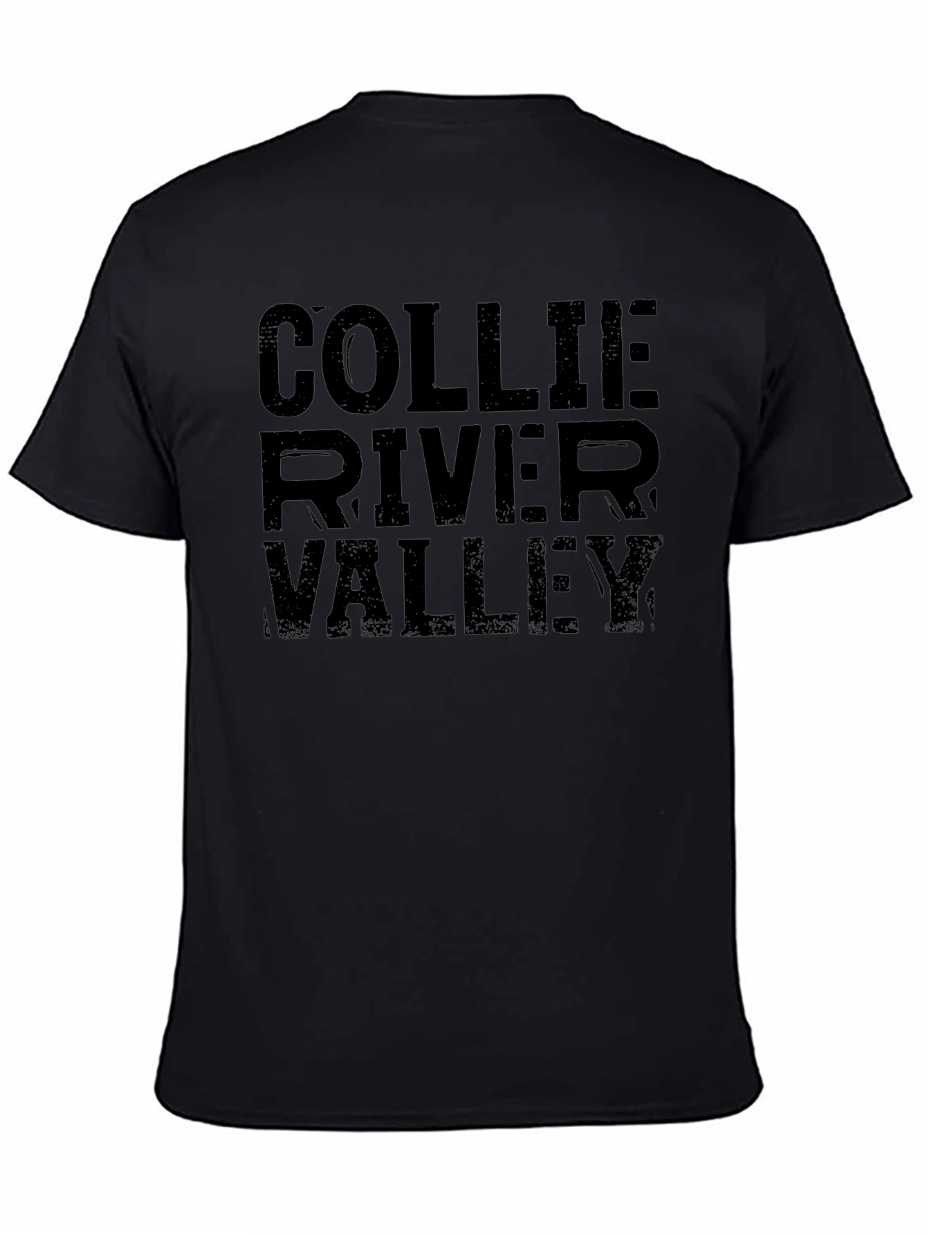 Collie River Valley Graphic Tee - Black