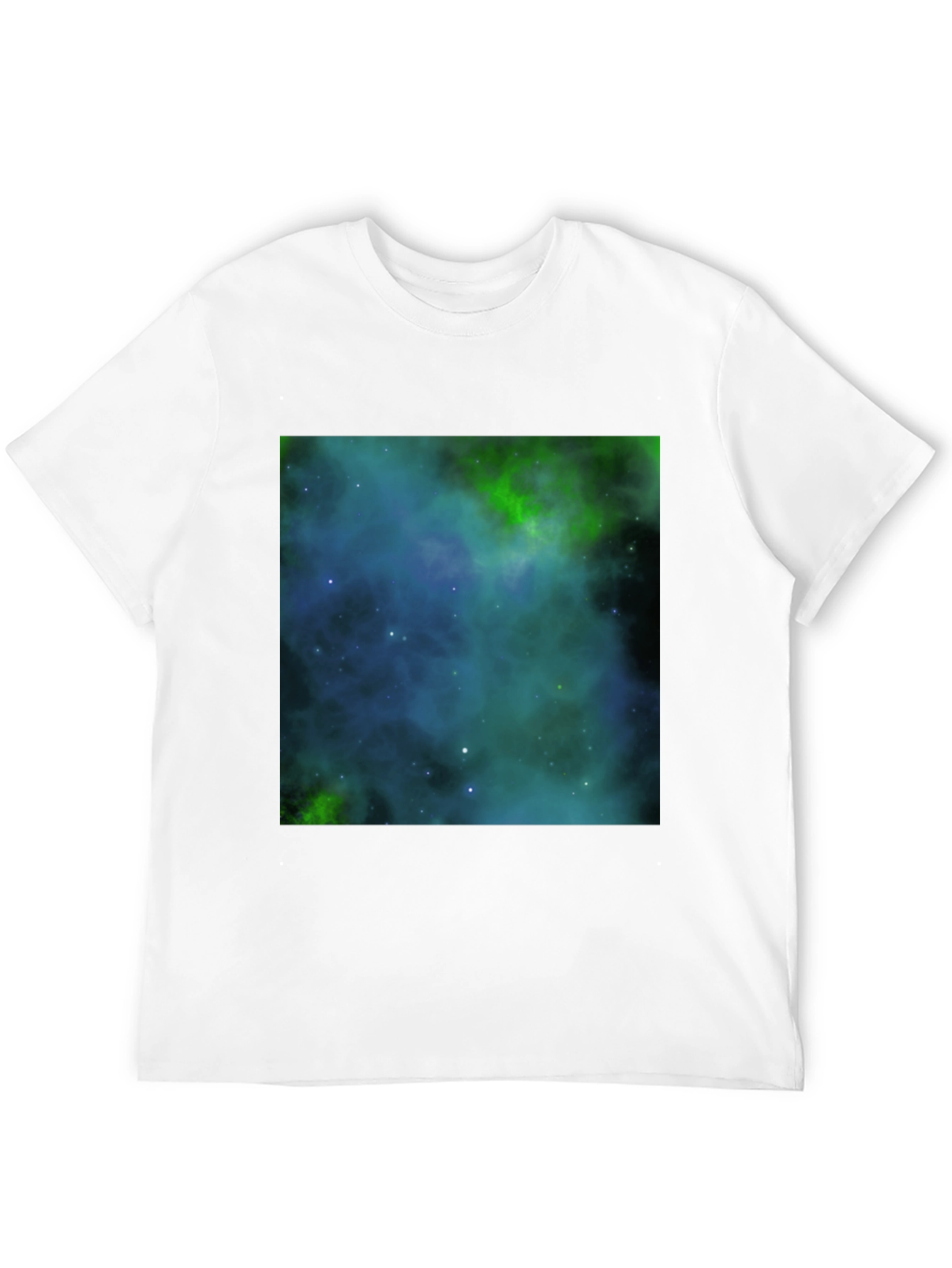Nebula Print Black T-Shirt