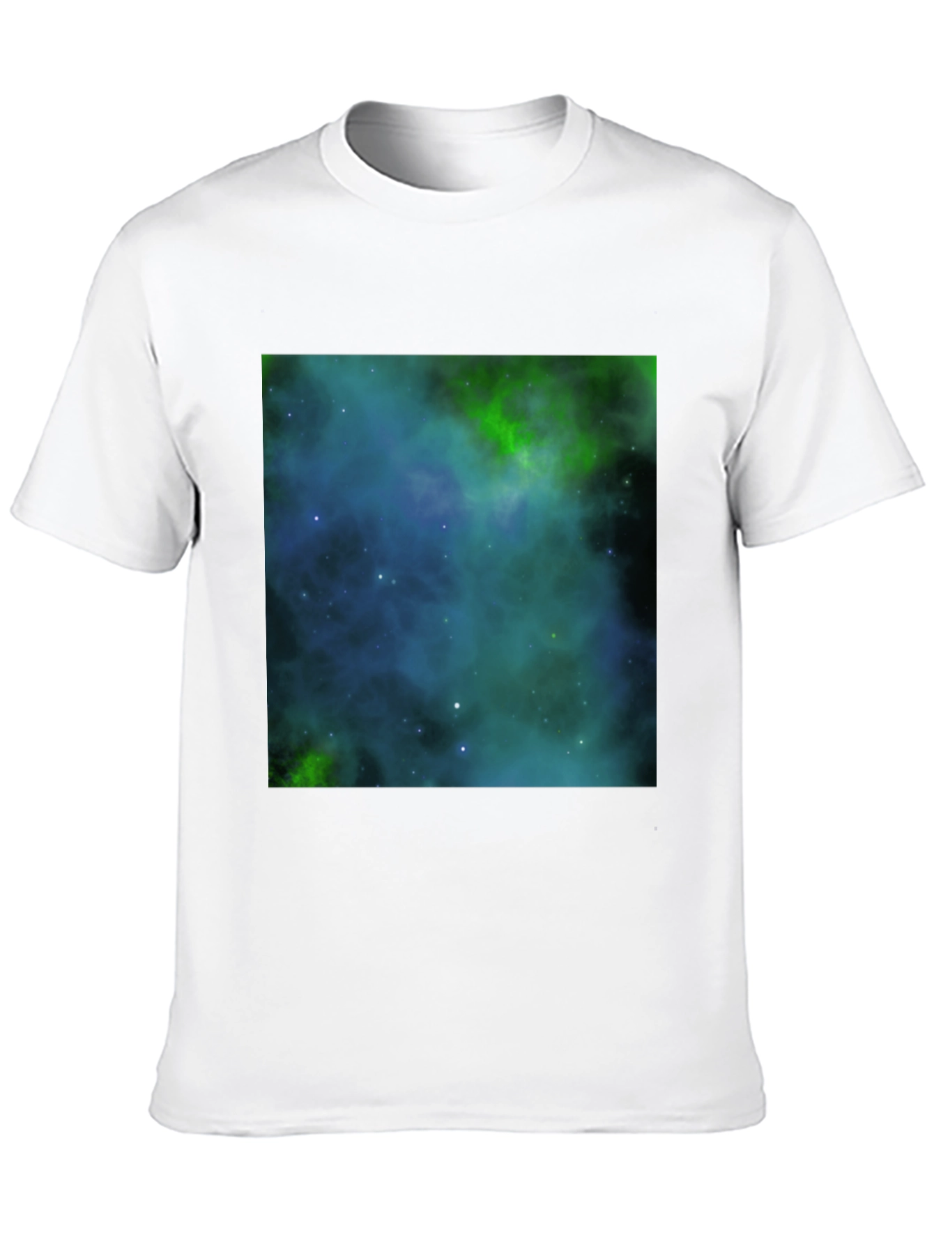 Nebula Print Black T-Shirt