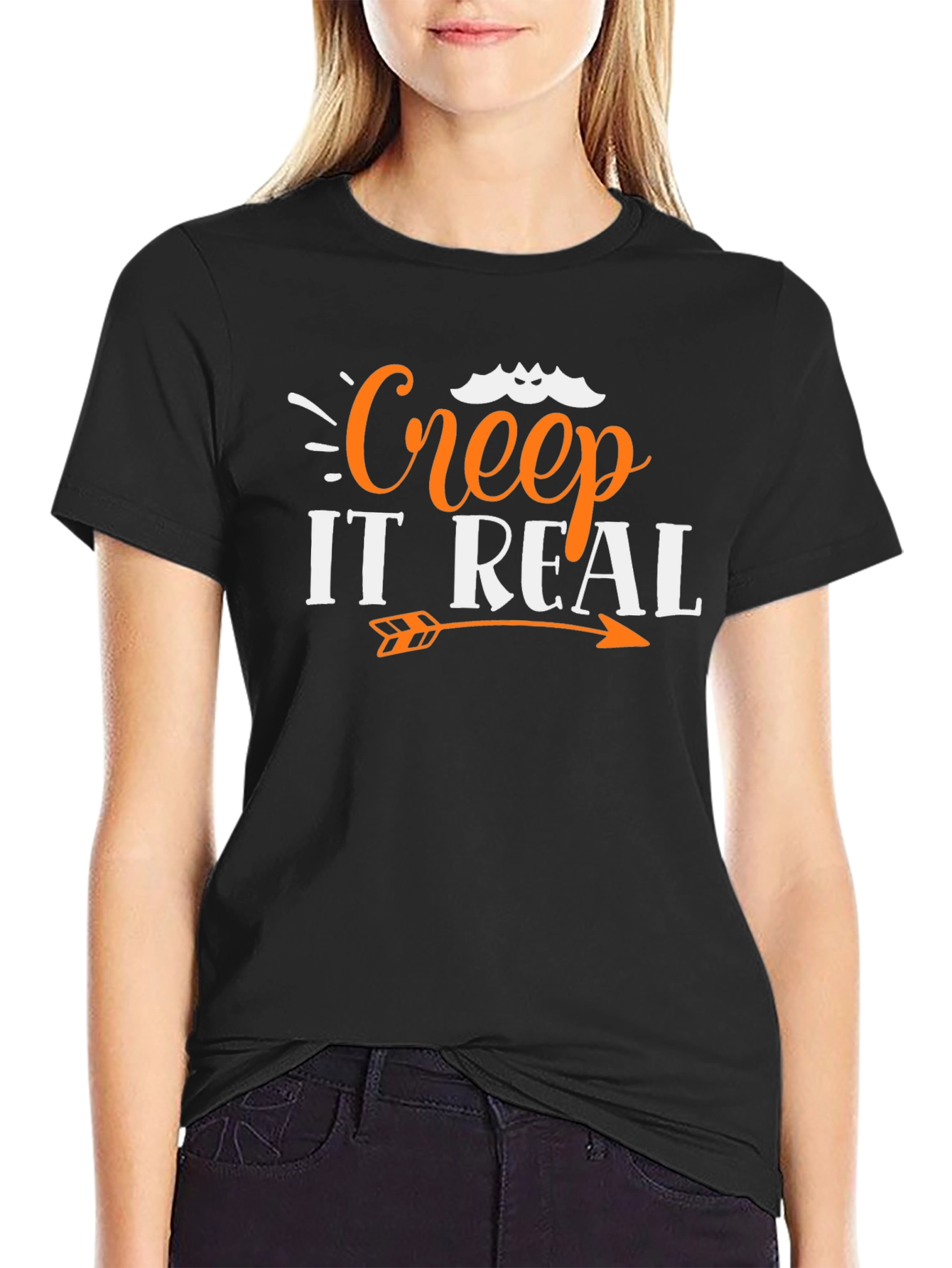 Creep It Real Halloween Graphic Tee