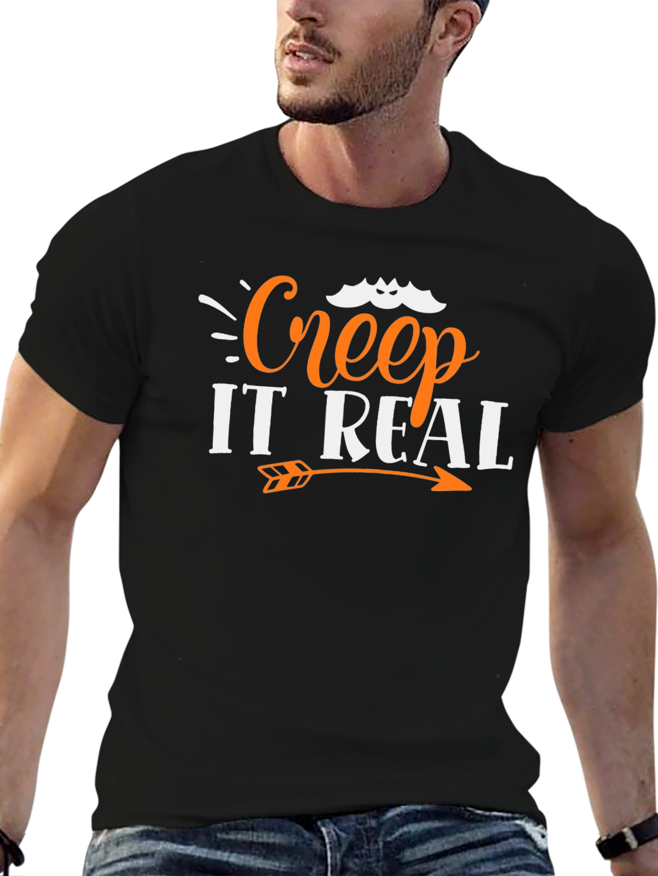 Creep It Real Halloween Graphic Tee