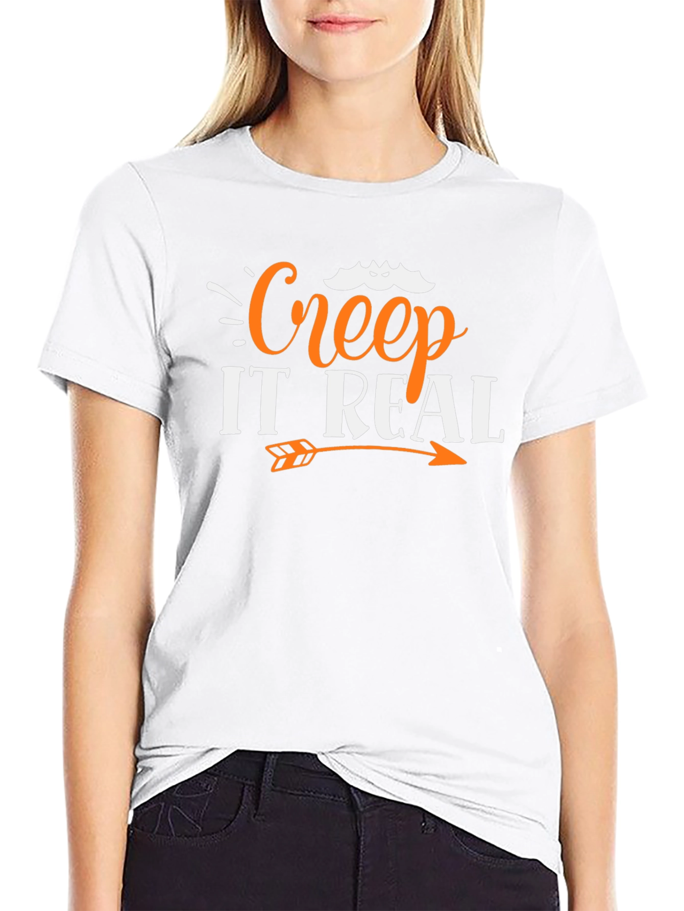 Creep It Real Halloween Graphic Tee