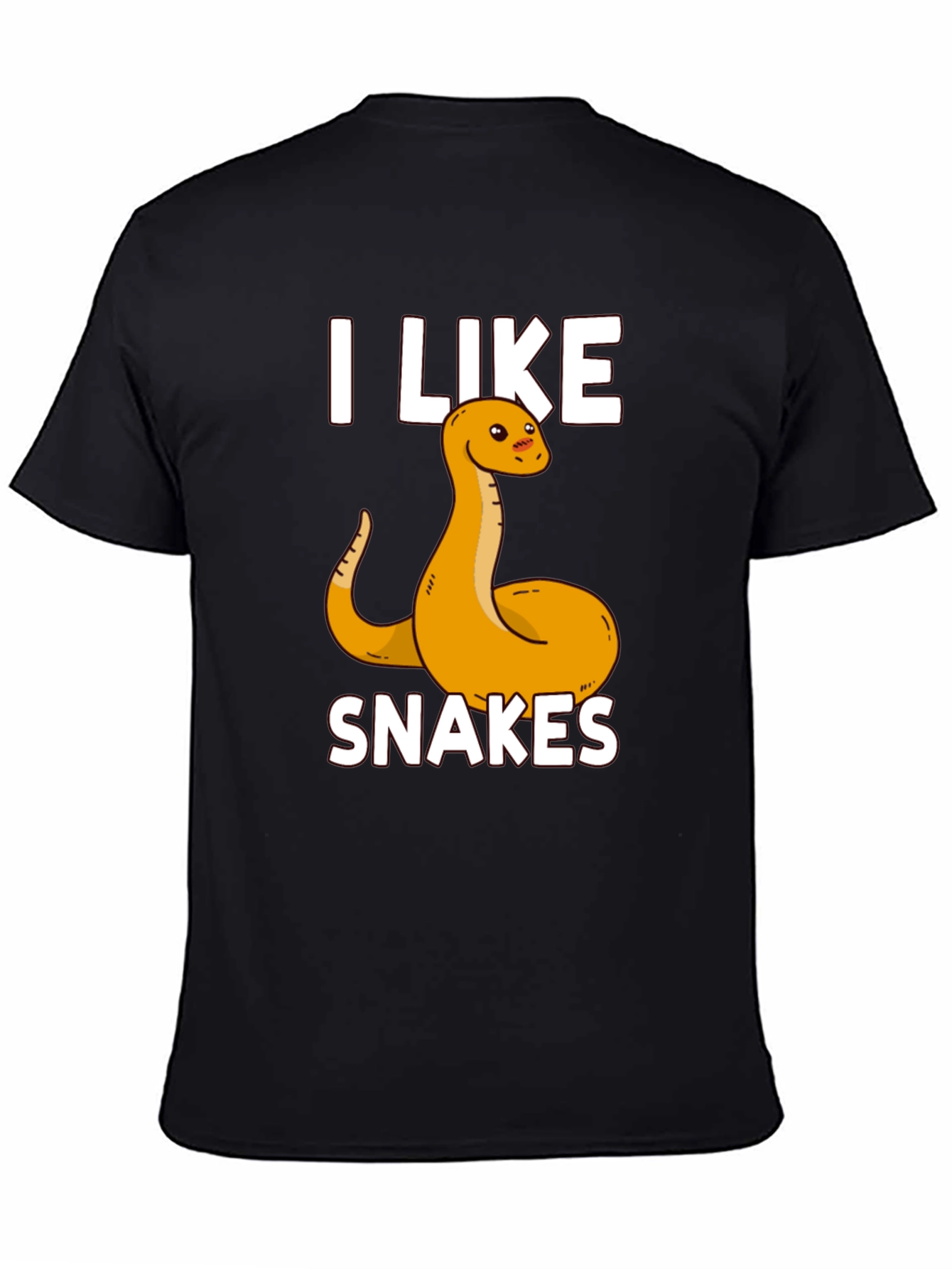 I Like Snakes T-Shirt - Funny Reptile Lover Tee